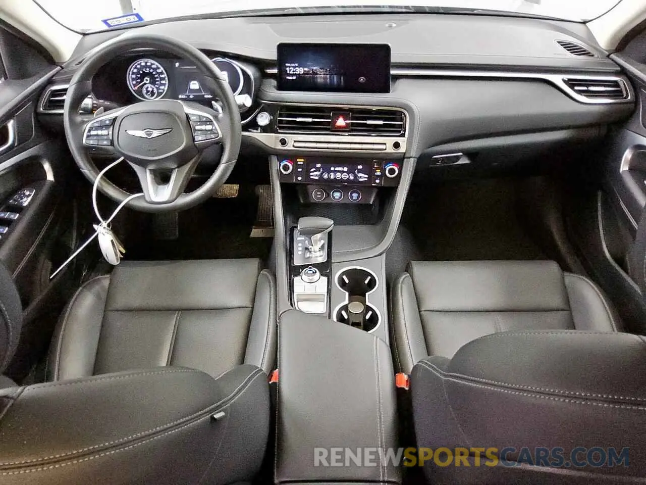 8 fotografías del automóvil dañado KMTG34SC2SU151097 GENESIS G70 BASE 2025