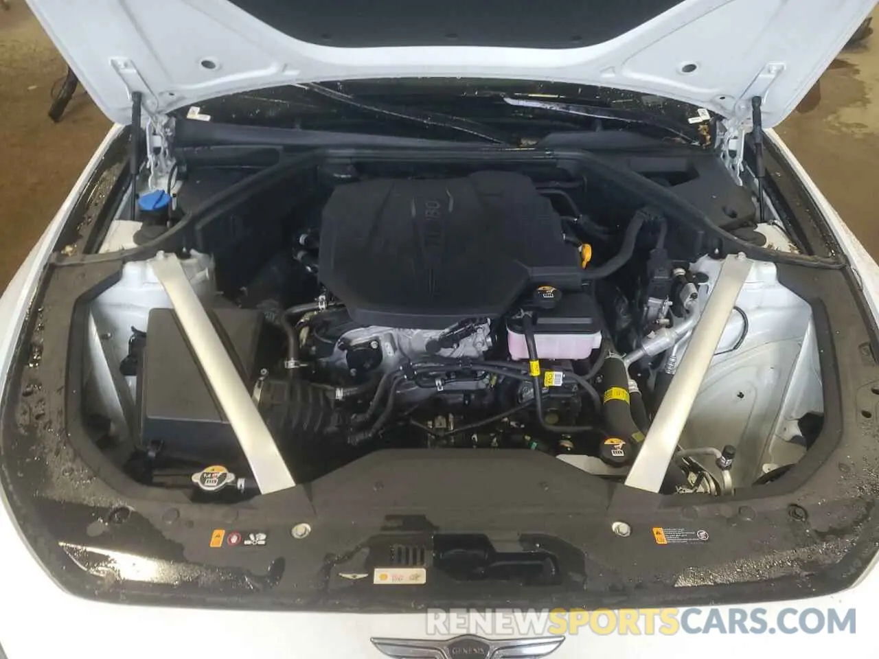 11 fotografías del automóvil dañado KMTG34SC3SU151206 GENESIS G70 BASE 2025