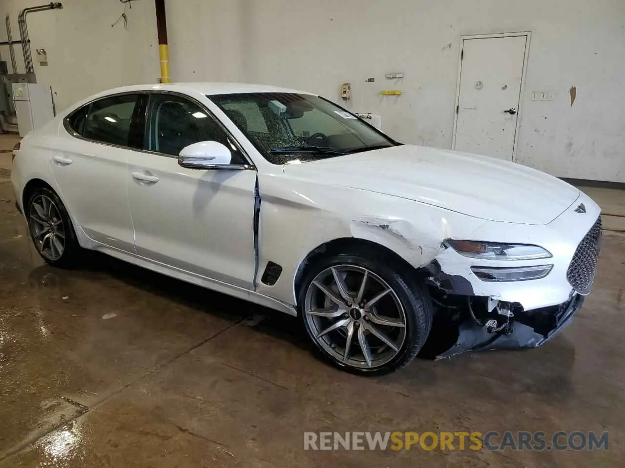 4 fotografías del automóvil dañado KMTG34SC3SU151206 GENESIS G70 BASE 2025