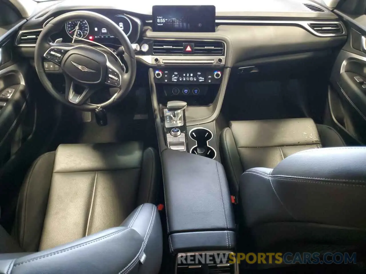 8 fotografías del automóvil dañado KMTG34SC3SU151206 GENESIS G70 BASE 2025