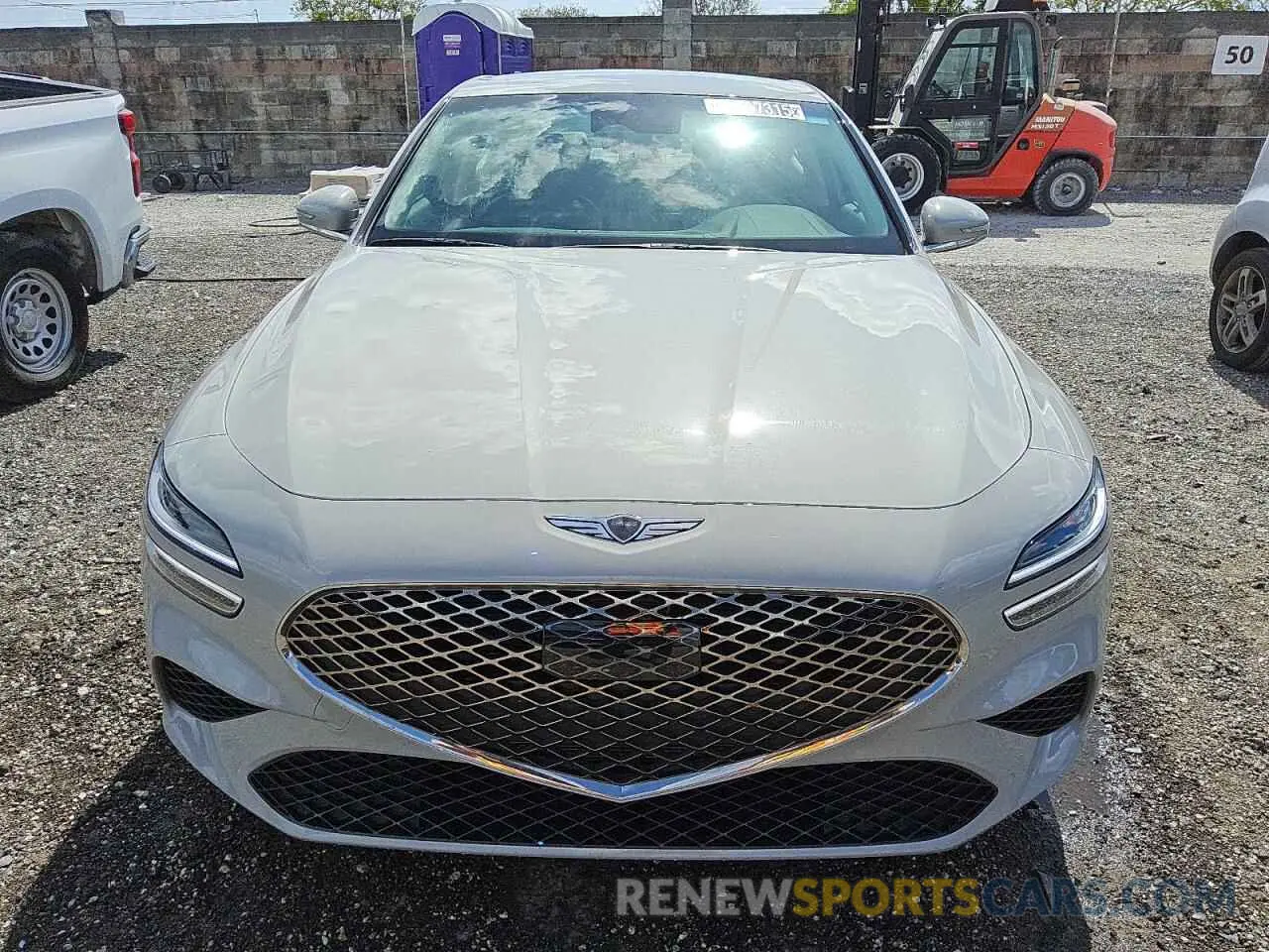 5 fotografías del automóvil dañado KMTG34SC6SU152947 GENESIS G70 BASE 2025