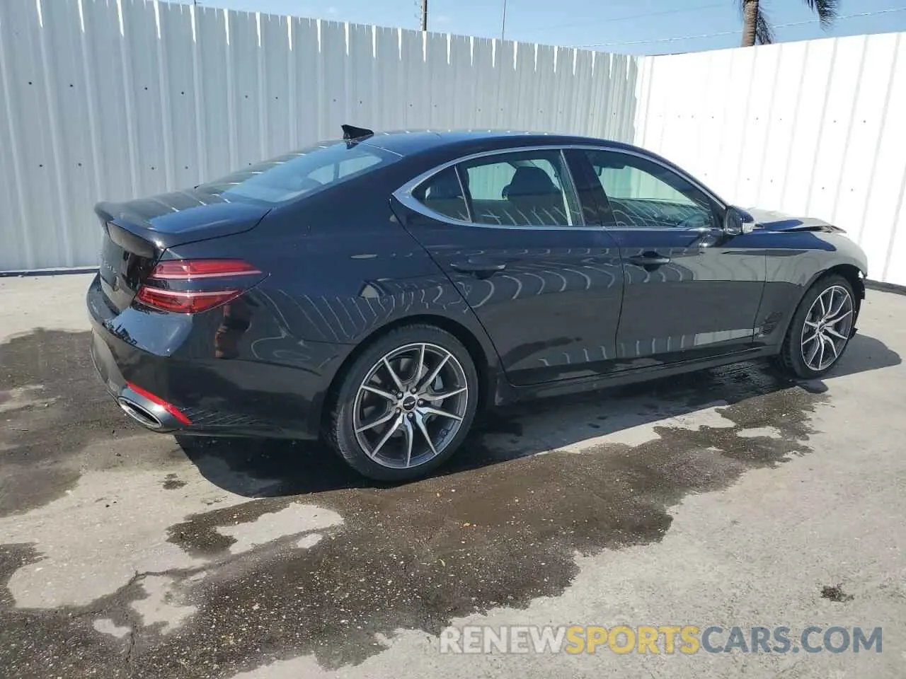 3 fotografías del automóvil dañado KMTG34SC6SU154908 GENESIS G70 BASE 2025