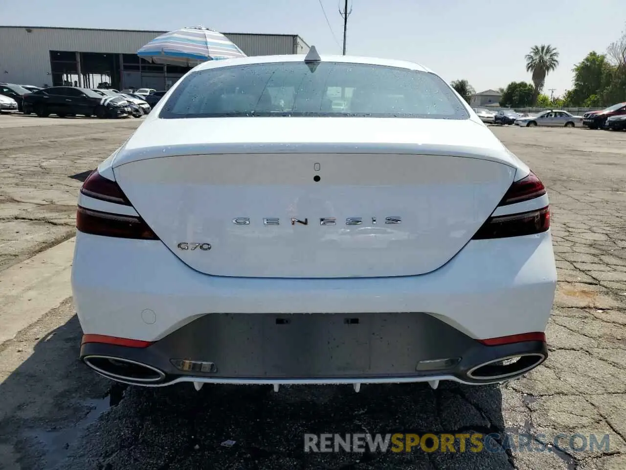 6 fotografías del automóvil dañado KMTG34SC7SU149426 GENESIS G70 BASE 2025