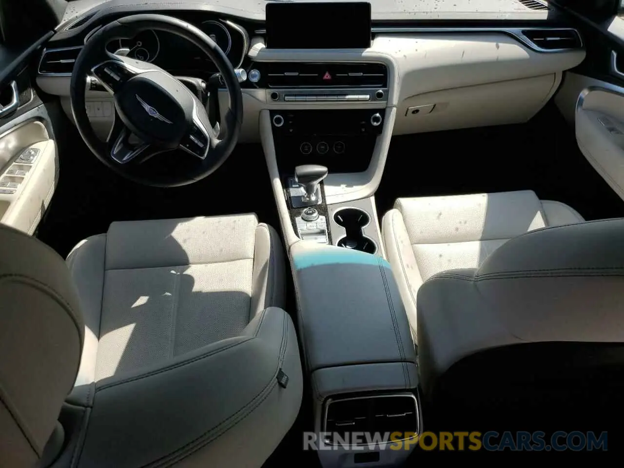 8 fotografías del automóvil dañado KMTG34SC7SU149426 GENESIS G70 BASE 2025