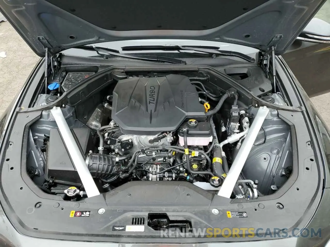 11 fotografías del automóvil dañado KMTG34SC9SU153624 GENESIS G70 BASE 2025