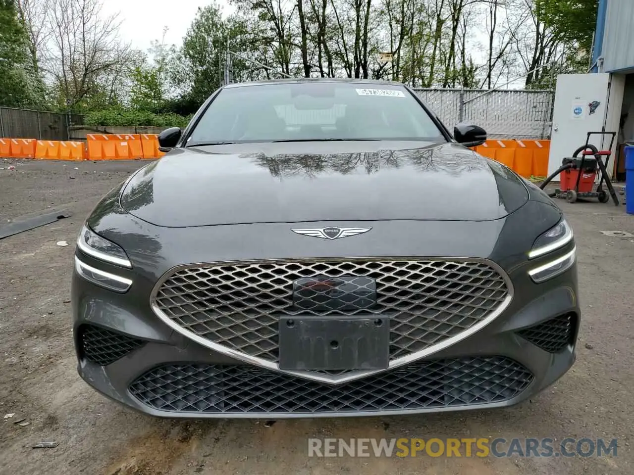 5 fotografías del automóvil dañado KMTG34SC9SU153624 GENESIS G70 BASE 2025