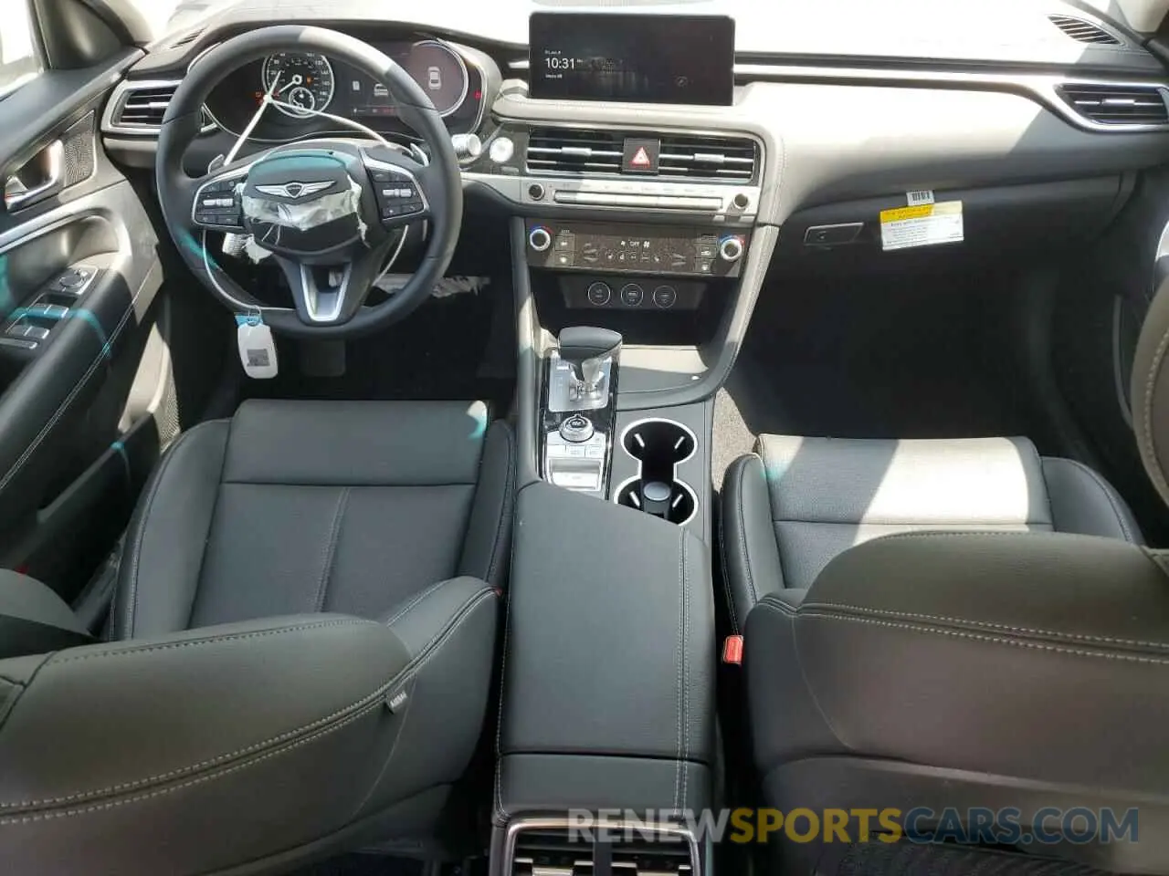 8 fotografías del automóvil dañado KMTG34SC9SU156684 GENESIS G70 BASE 2025