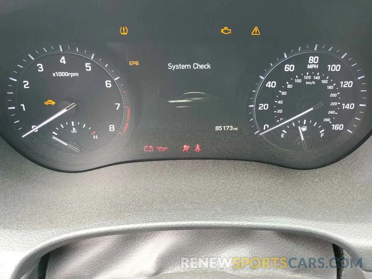 9 fotografías del automóvil dañado KMHGN4JB0KU295809 GENESIS G80 2019