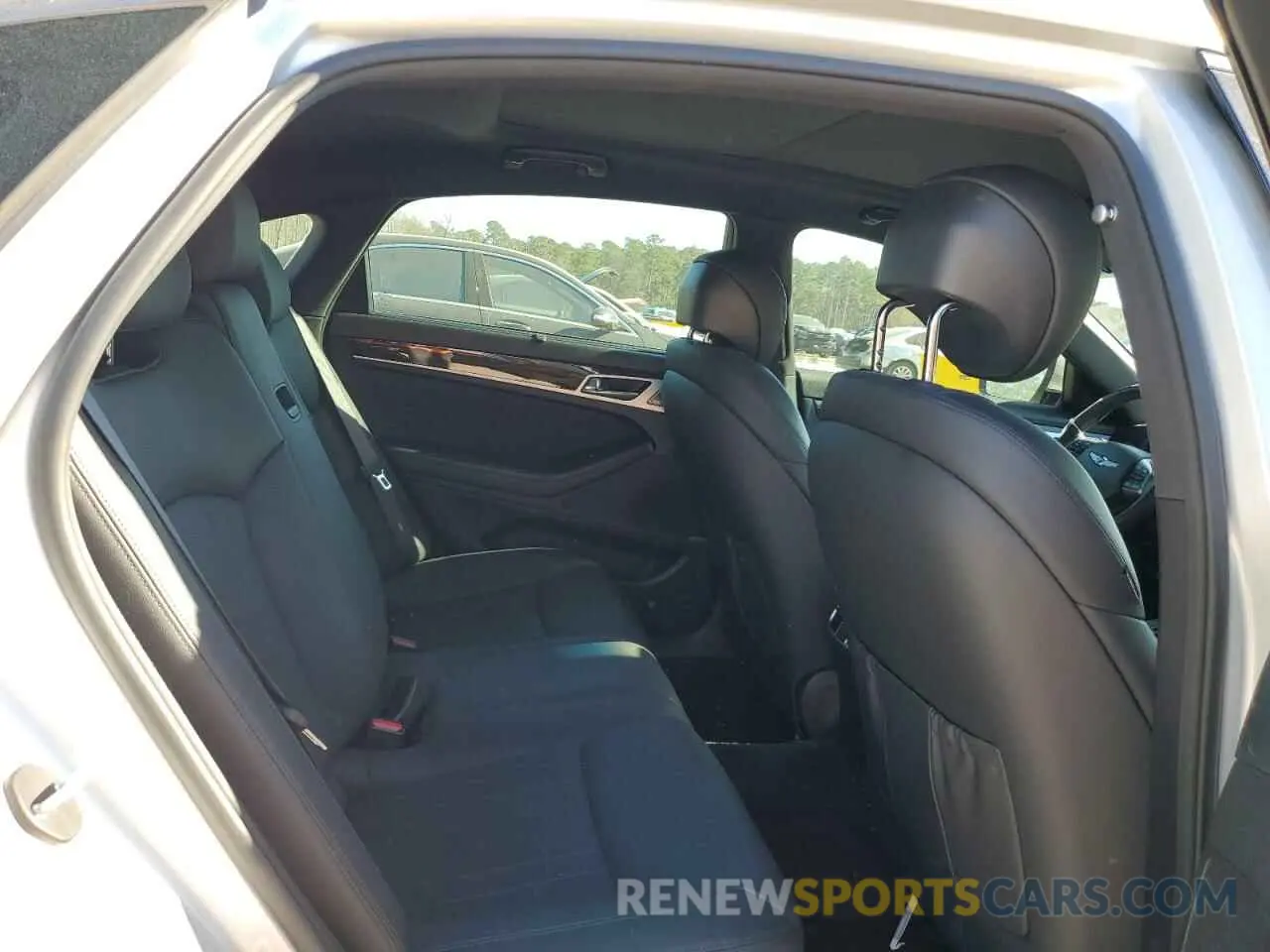 10 fotografías del automóvil dañado KMHGN4JE0KU291883 GENESIS G80 2019
