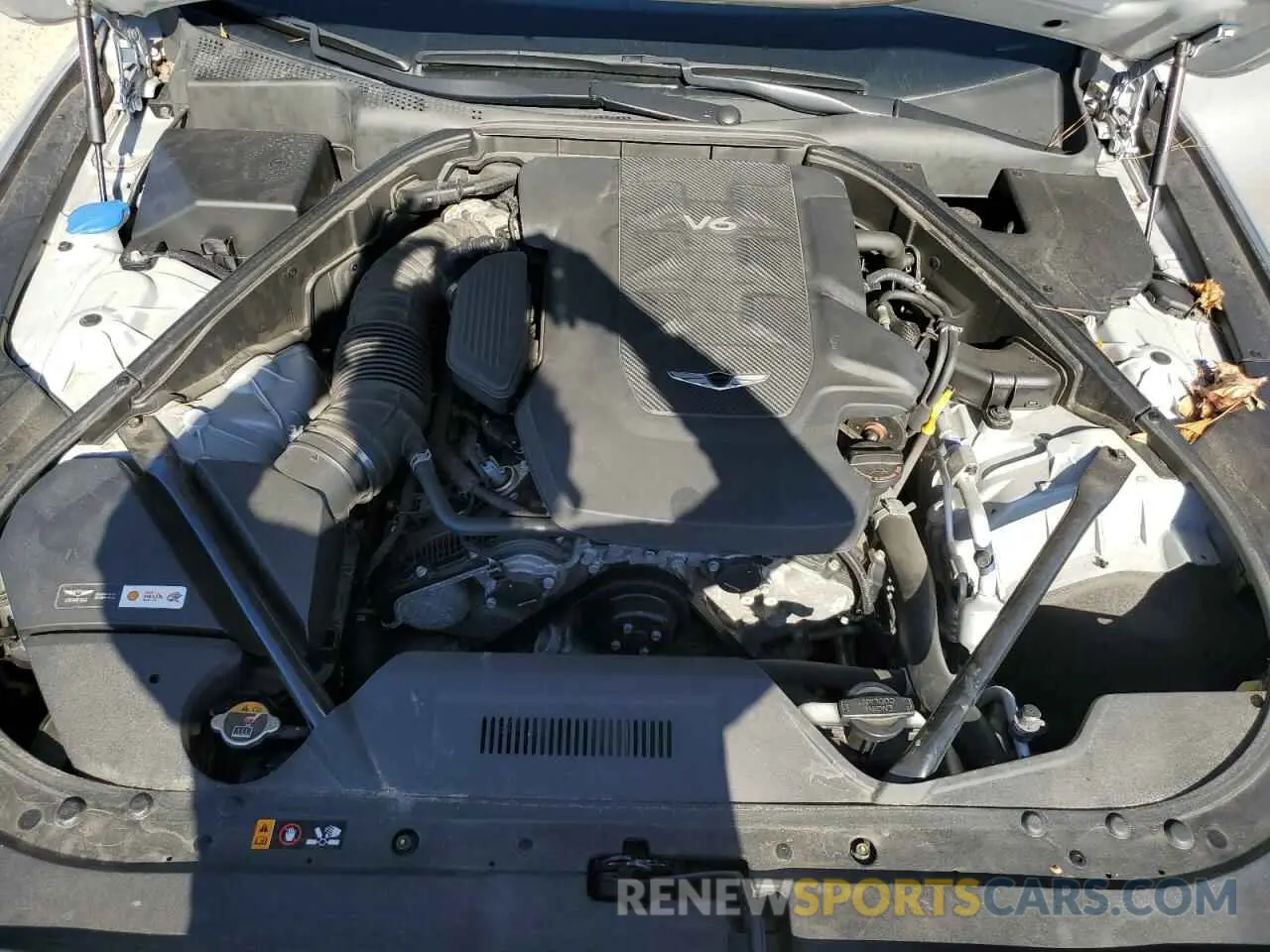 11 fotografías del automóvil dañado KMHGN4JE0KU291883 GENESIS G80 2019