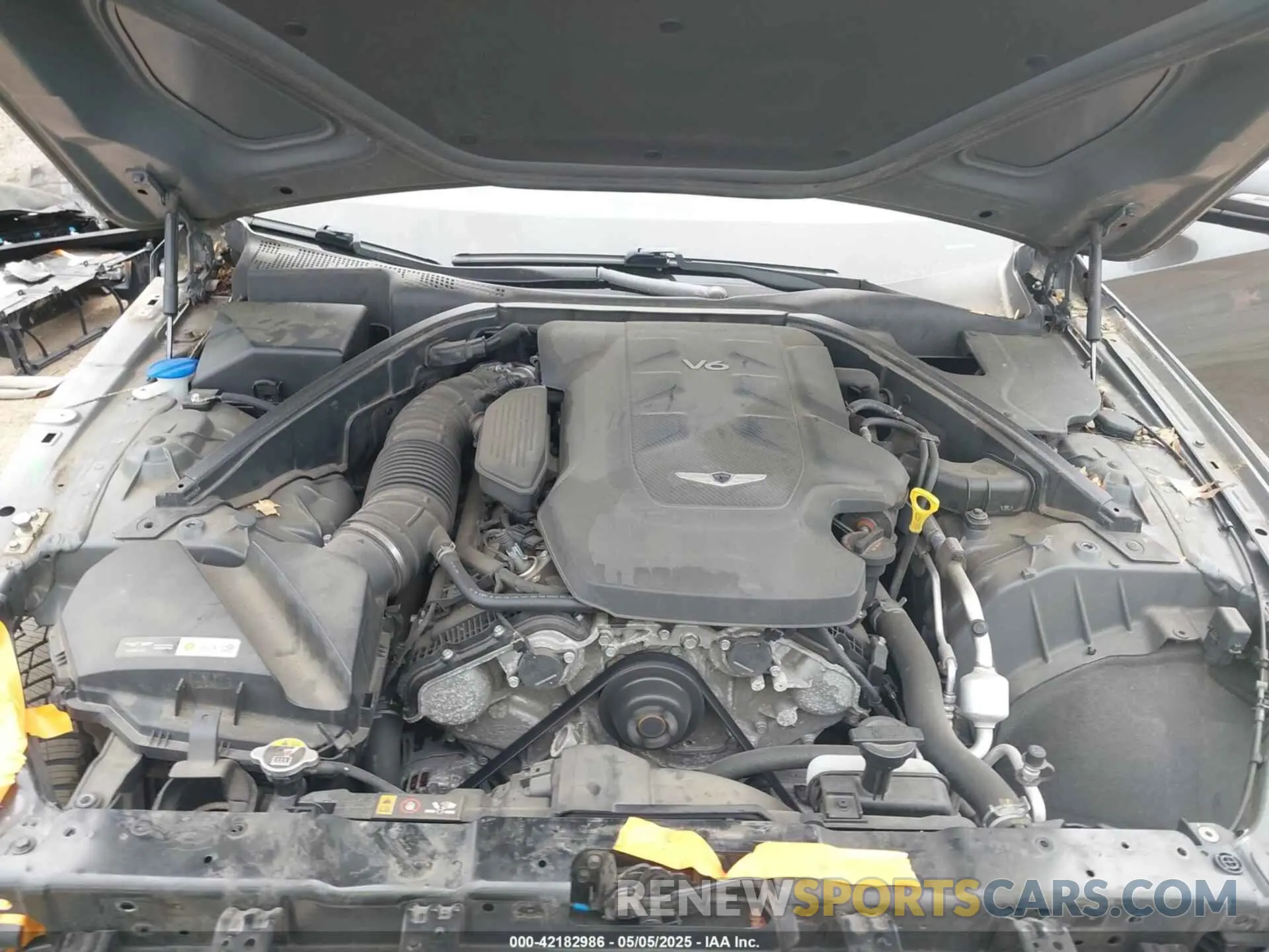 10 fotografías del automóvil dañado KMHGN4JE1KU287647 GENESIS G80 2019
