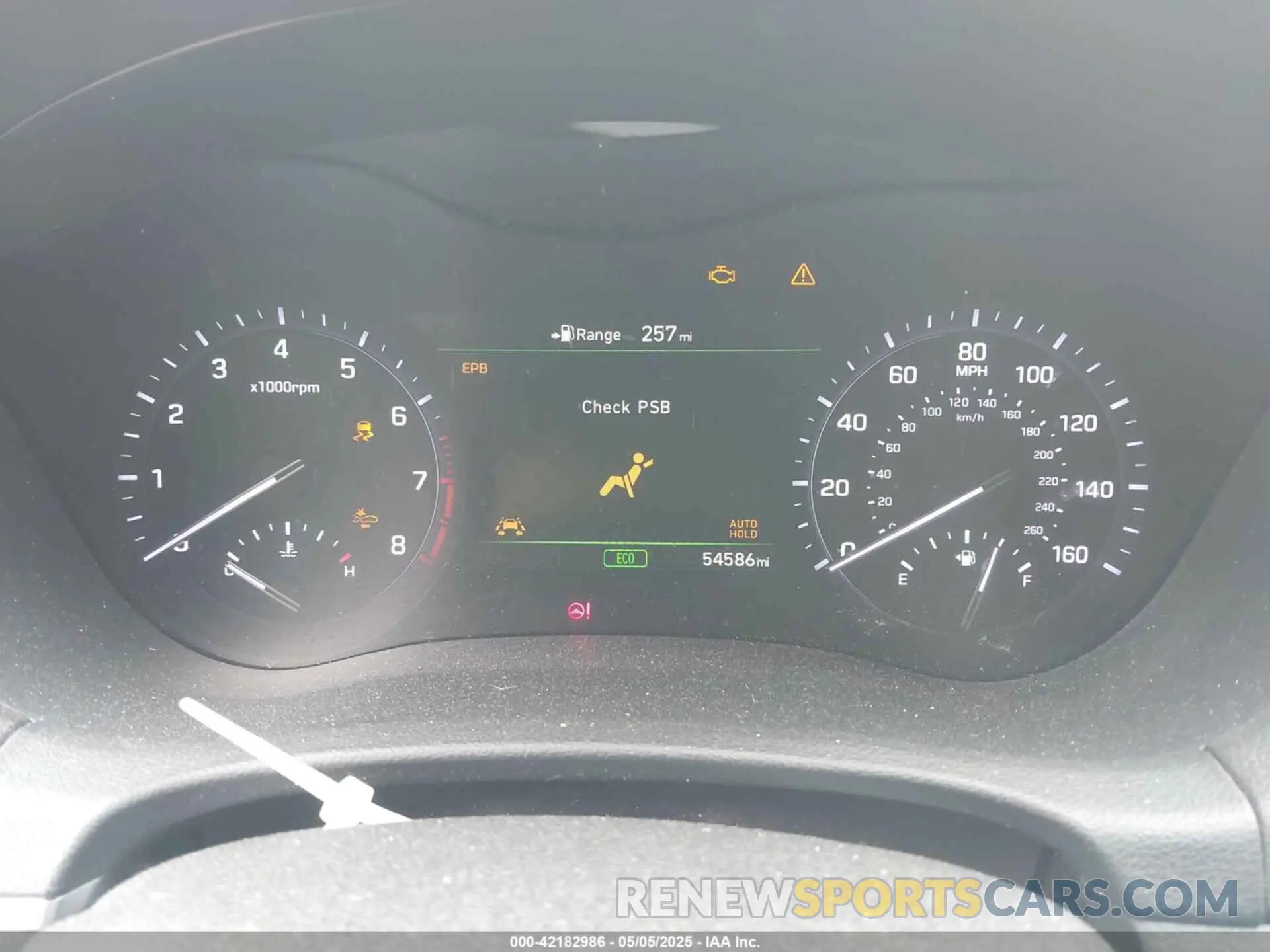 7 fotografías del automóvil dañado KMHGN4JE1KU287647 GENESIS G80 2019