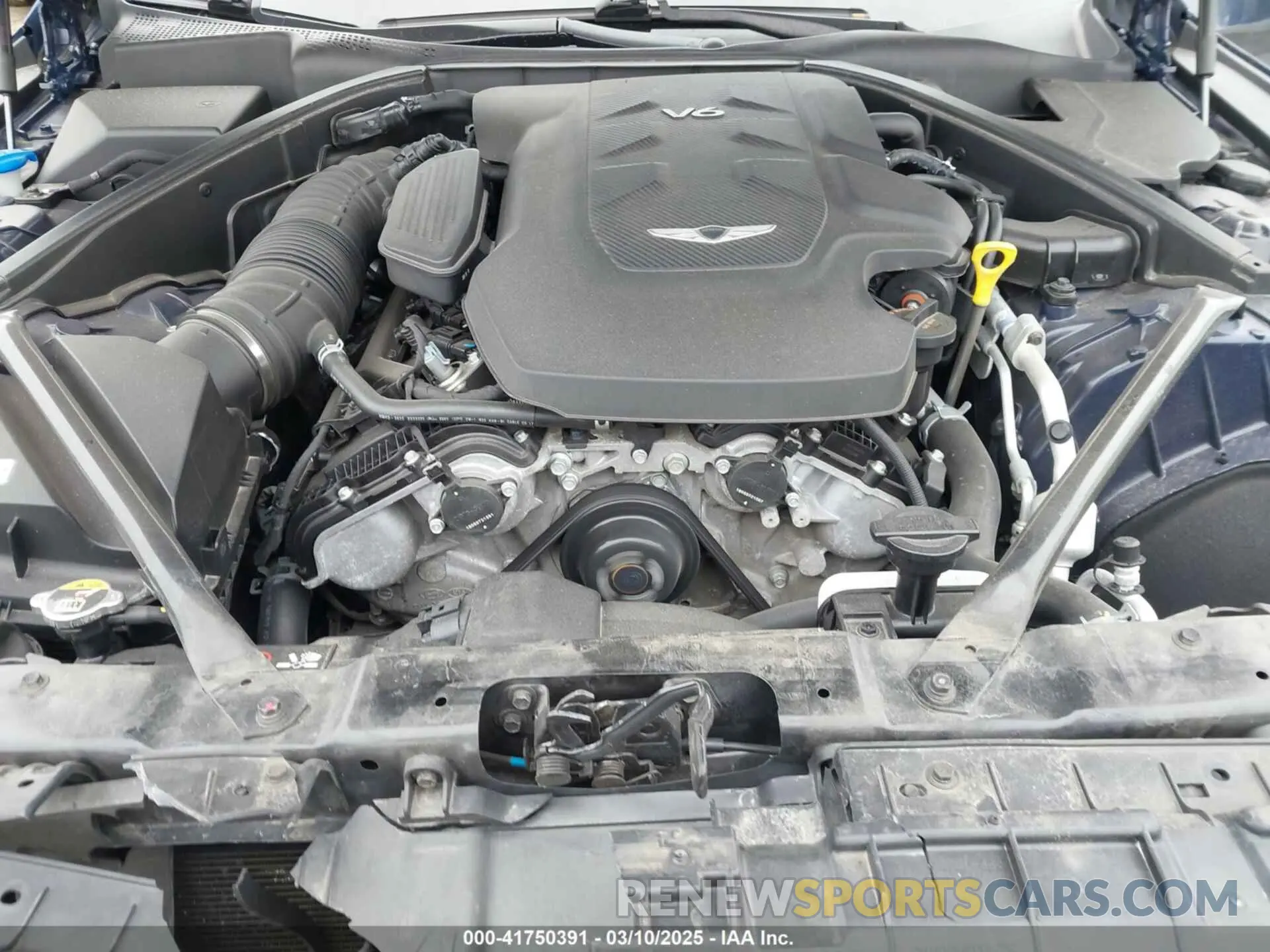 10 fotografías del automóvil dañado KMHGN4JE2KU299404 GENESIS G80 2019