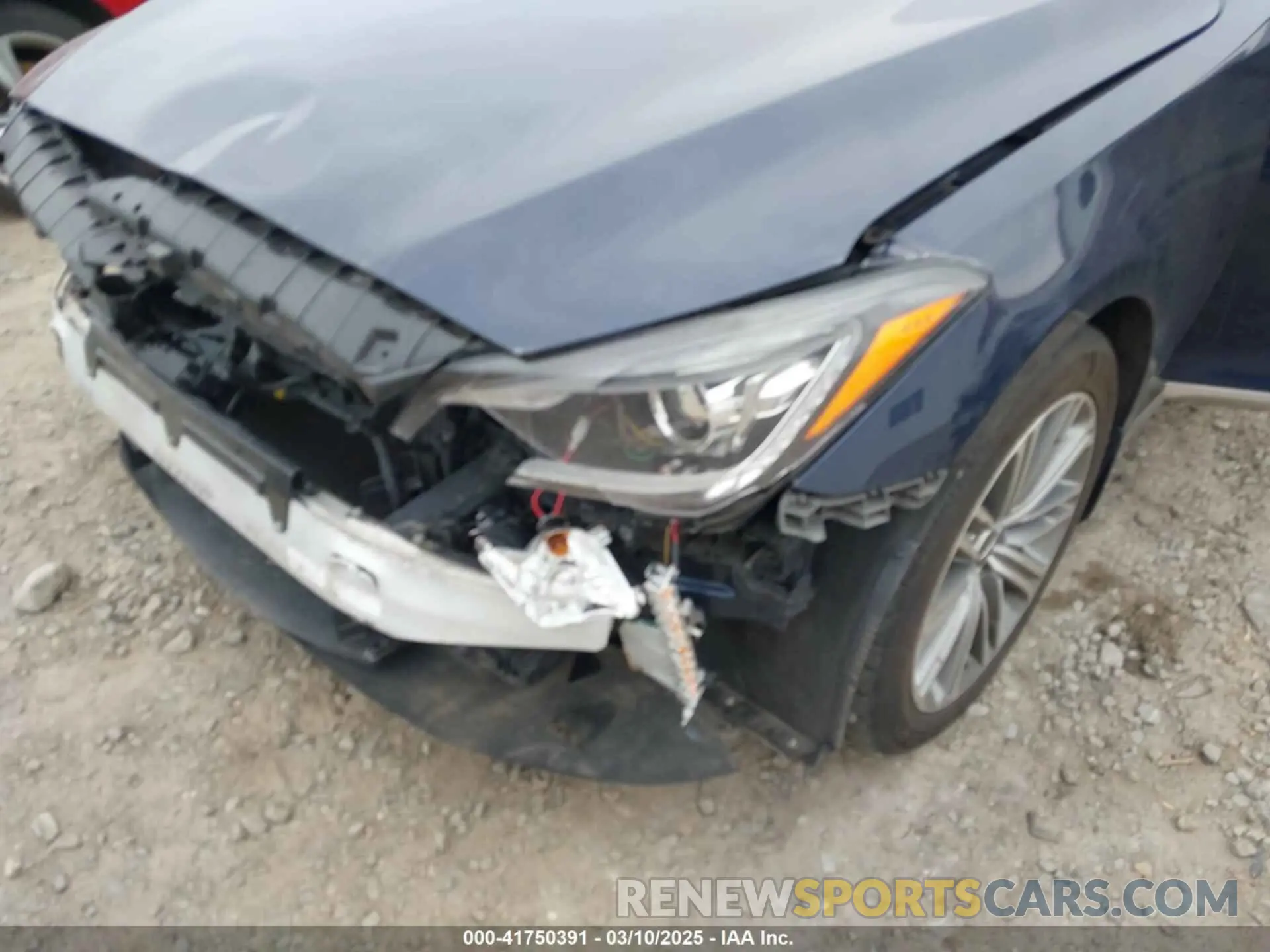 6 fotografías del automóvil dañado KMHGN4JE2KU299404 GENESIS G80 2019