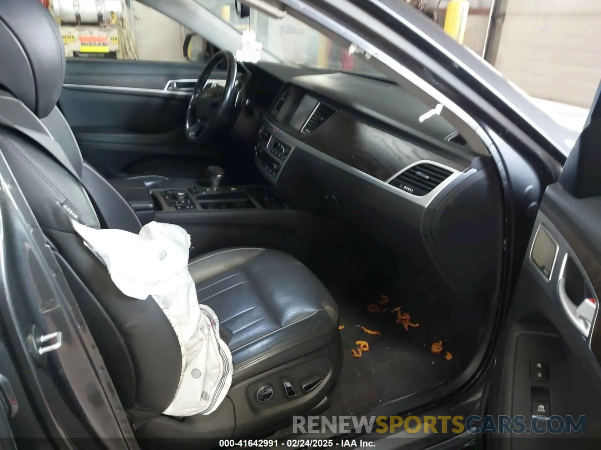 5 fotografías del automóvil dañado KMHGN4JE4KU299355 GENESIS G80 2019