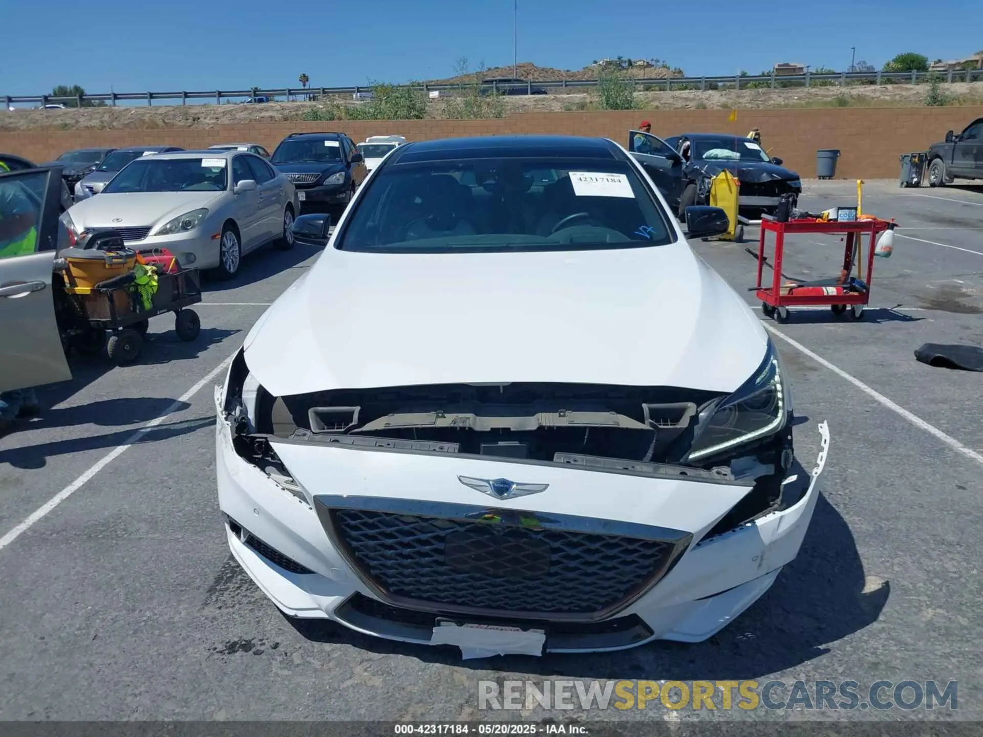 13 fotografías del automóvil dañado KMTFN4JB5KU326120 GENESIS G80 2019
