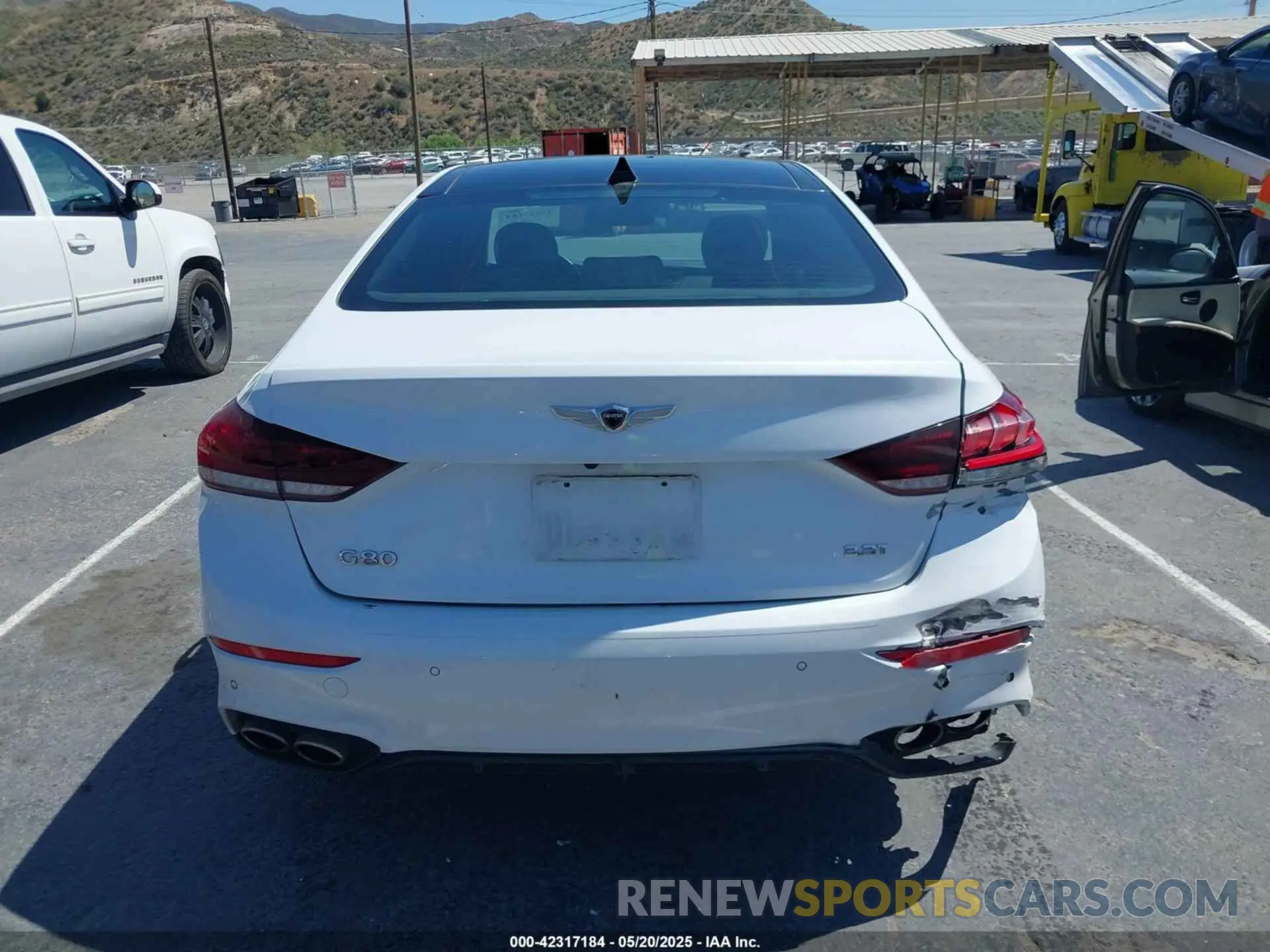 17 fotografías del automóvil dañado KMTFN4JB5KU326120 GENESIS G80 2019