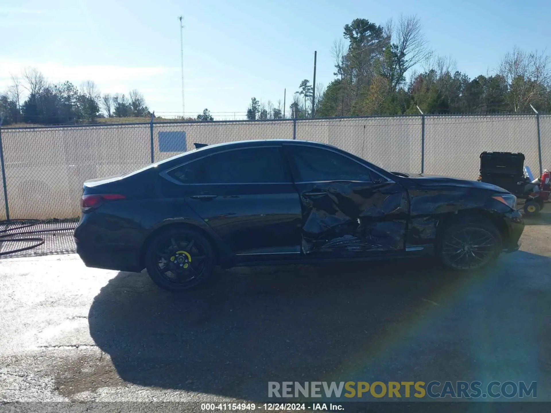 13 fotografías del automóvil dañado KMTFN4JB6KU326255 GENESIS G80 2019