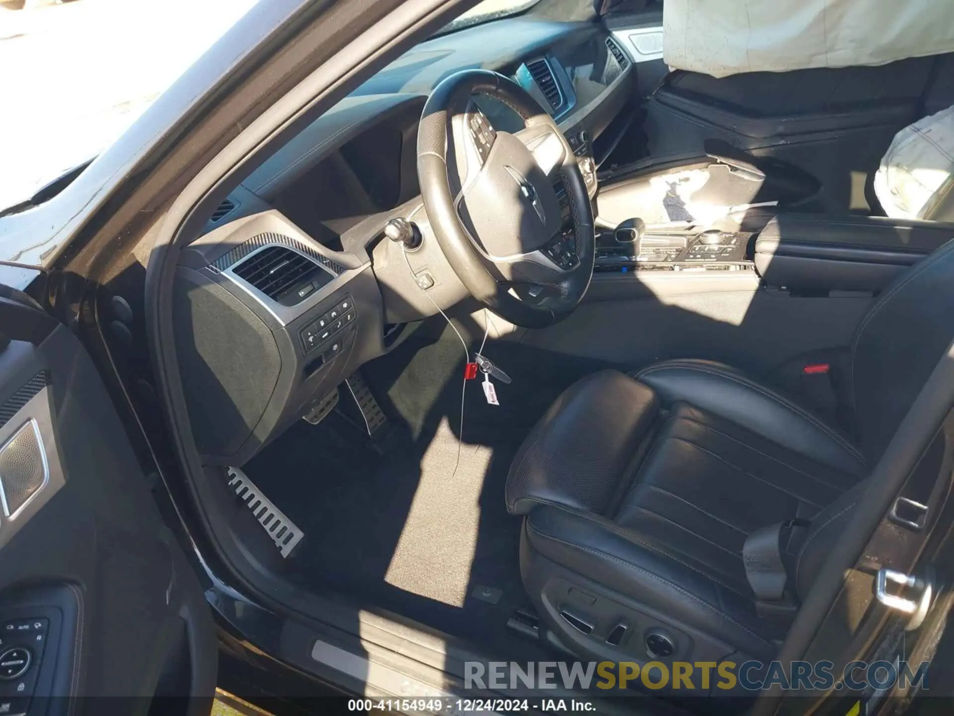 5 fotografías del automóvil dañado KMTFN4JB6KU326255 GENESIS G80 2019