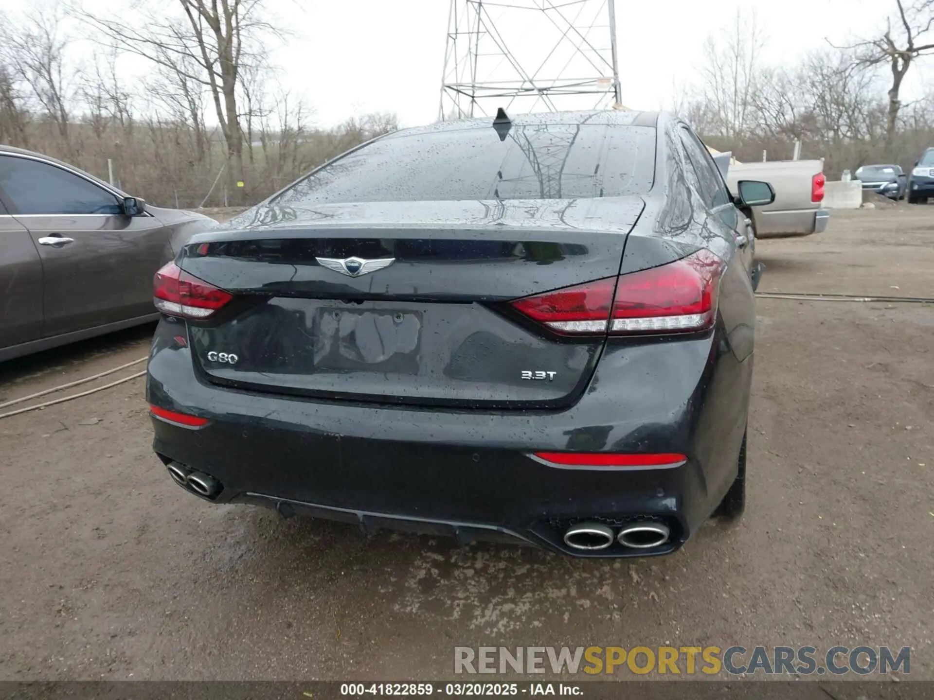 16 fotografías del automóvil dañado KMTFN4JB9KU321079 GENESIS G80 2019