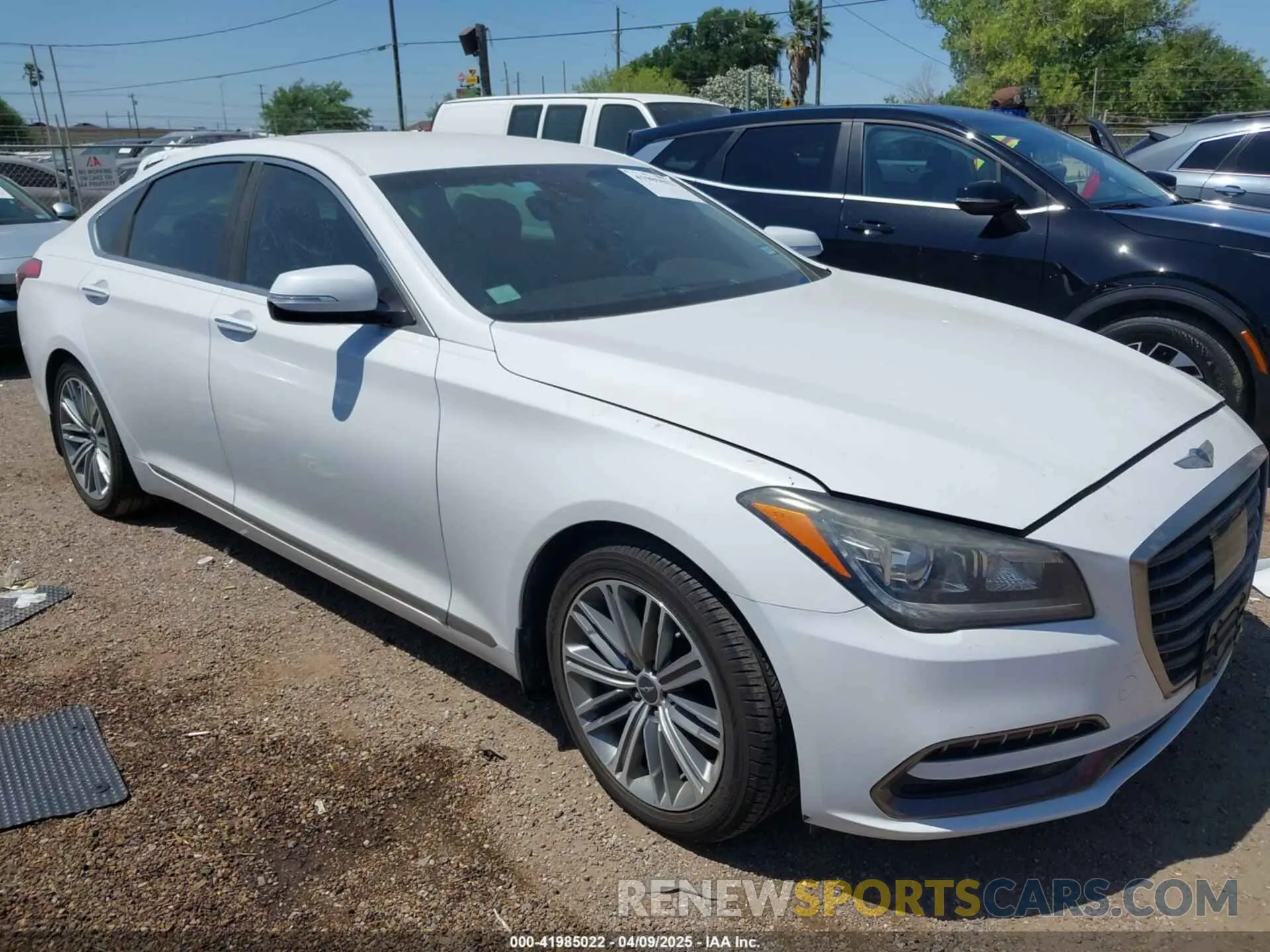 1 fotografías del automóvil dañado KMTFN4JE1KU313424 GENESIS G80 2019