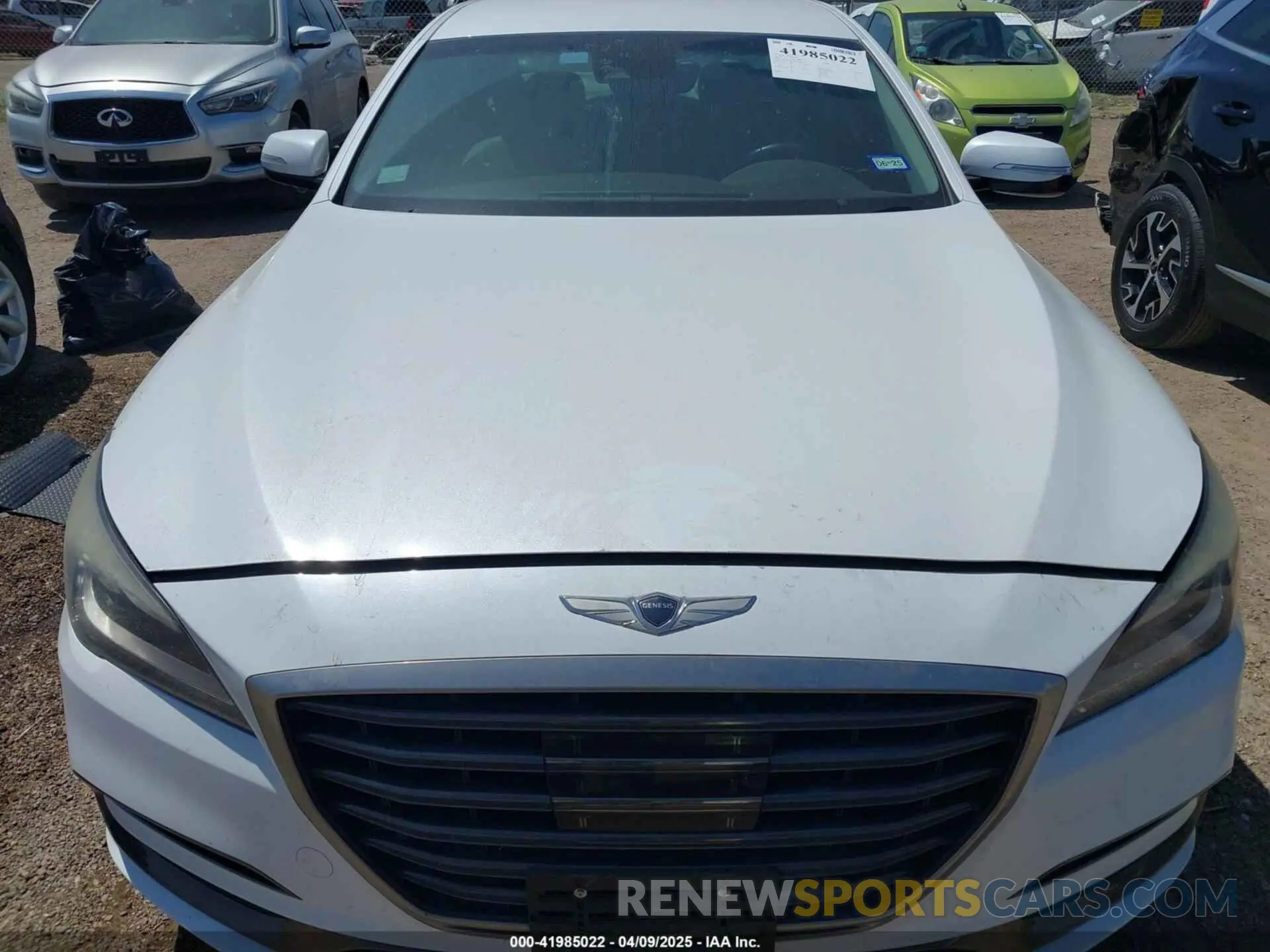 12 fotografías del automóvil dañado KMTFN4JE1KU313424 GENESIS G80 2019