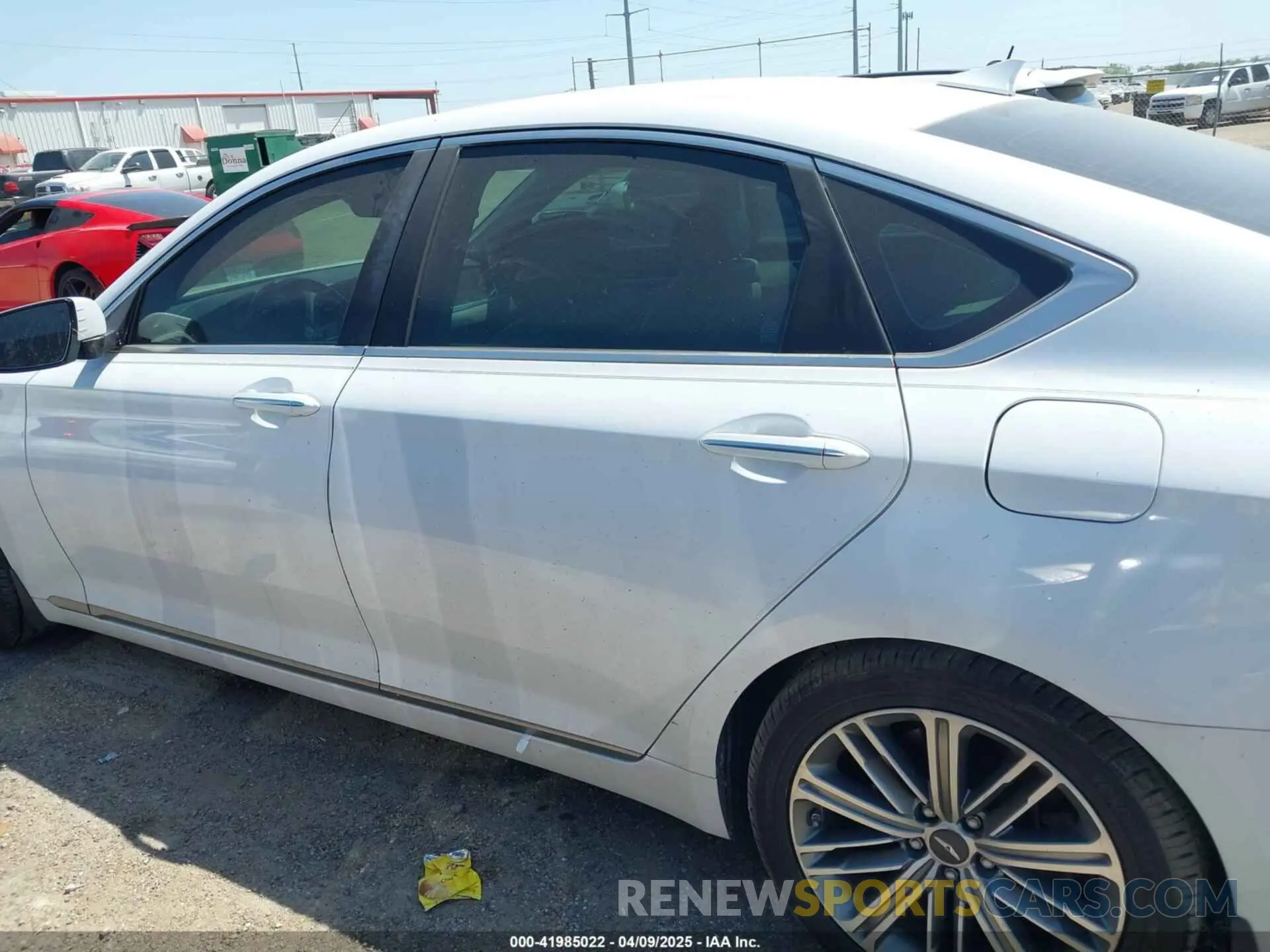 14 fotografías del automóvil dañado KMTFN4JE1KU313424 GENESIS G80 2019