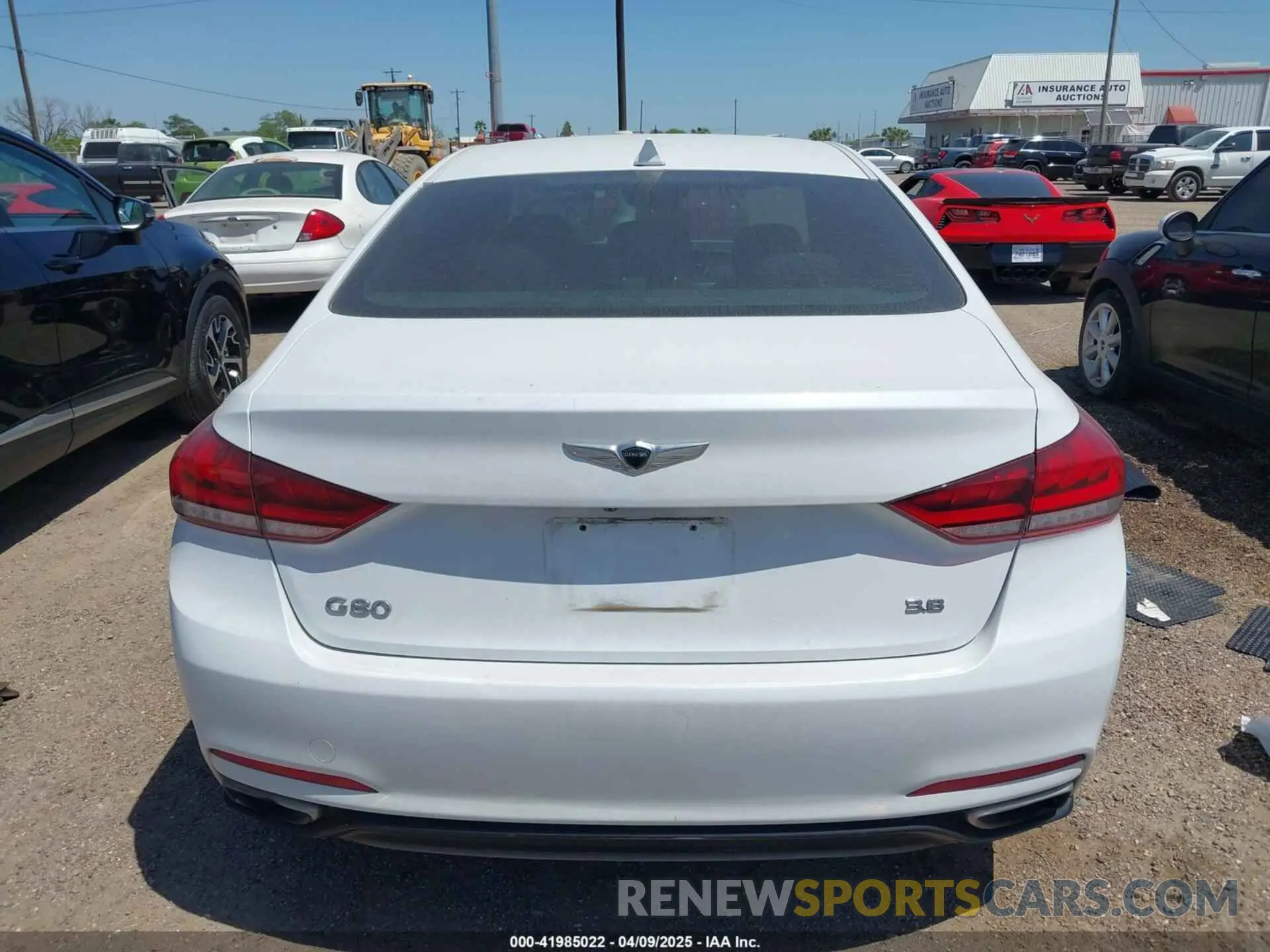 16 fotografías del automóvil dañado KMTFN4JE1KU313424 GENESIS G80 2019