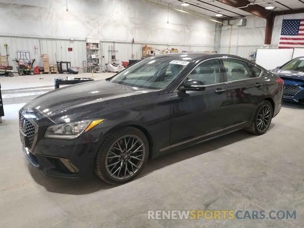 1 fotografías del automóvil dañado KMTFN4JE2KU309818 GENESIS G80 2019