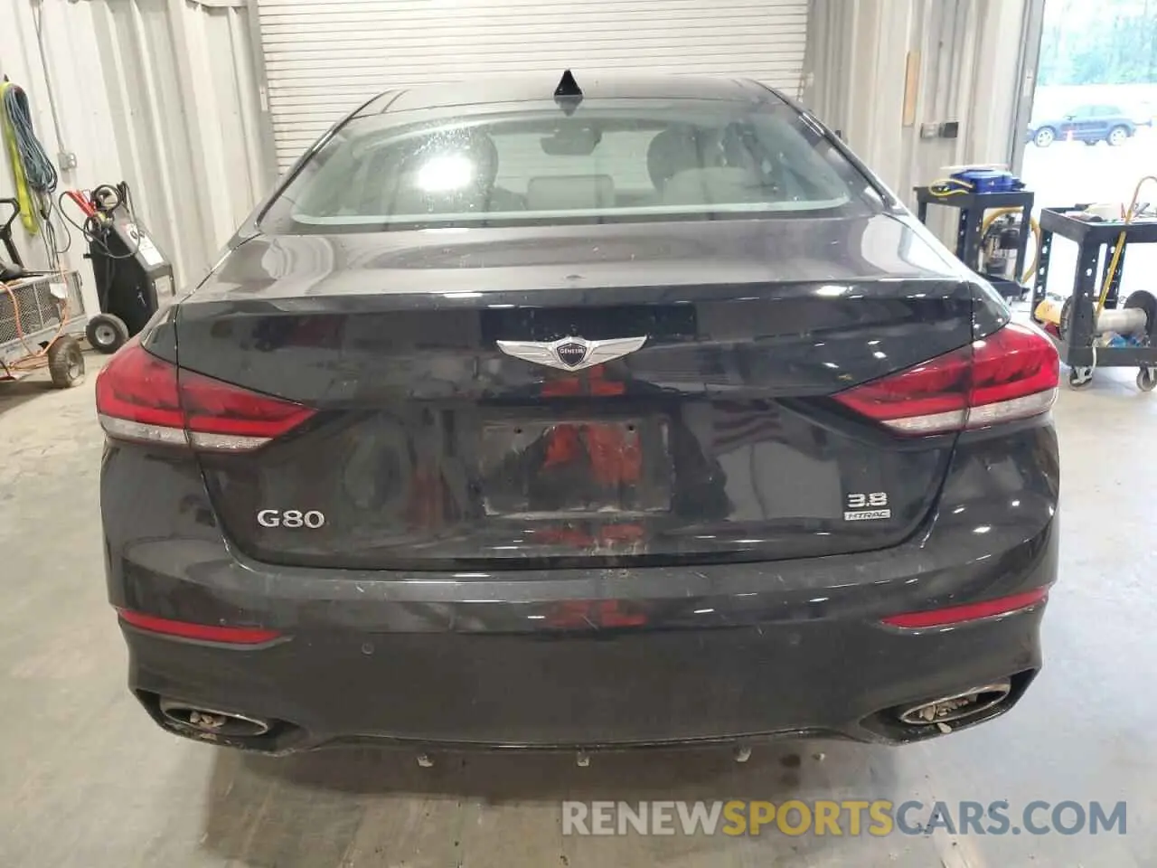 6 fotografías del automóvil dañado KMTFN4JE2KU309818 GENESIS G80 2019
