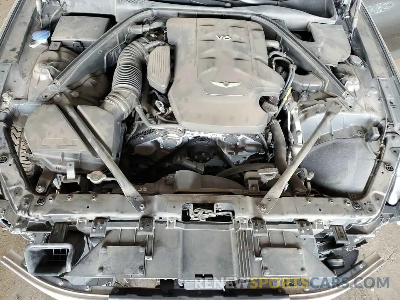 11 fotografías del automóvil dañado KMTFN4JE2KU321466 GENESIS G80 2019