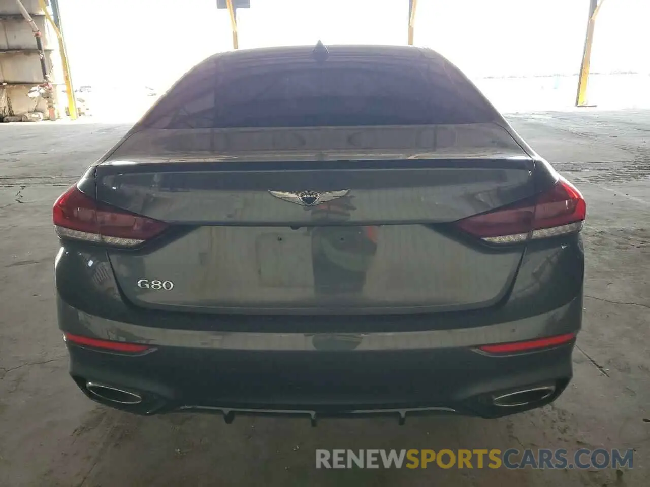 6 fotografías del automóvil dañado KMTFN4JE2KU321466 GENESIS G80 2019