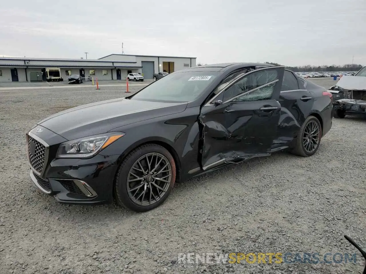 1 fotografías del automóvil dañado KMTFN4JE3KU325722 GENESIS G80 2019