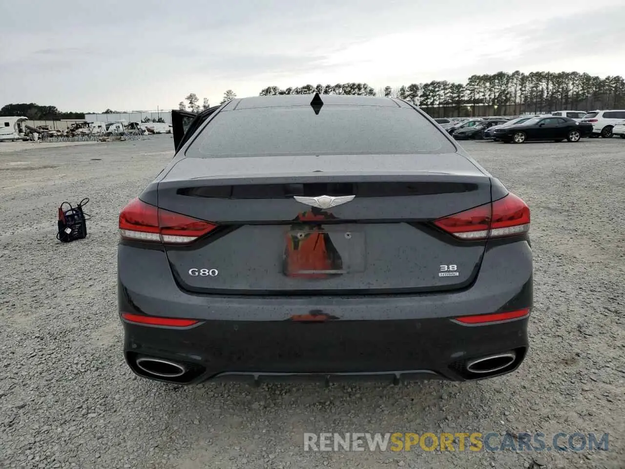 6 fotografías del automóvil dañado KMTFN4JE3KU325722 GENESIS G80 2019