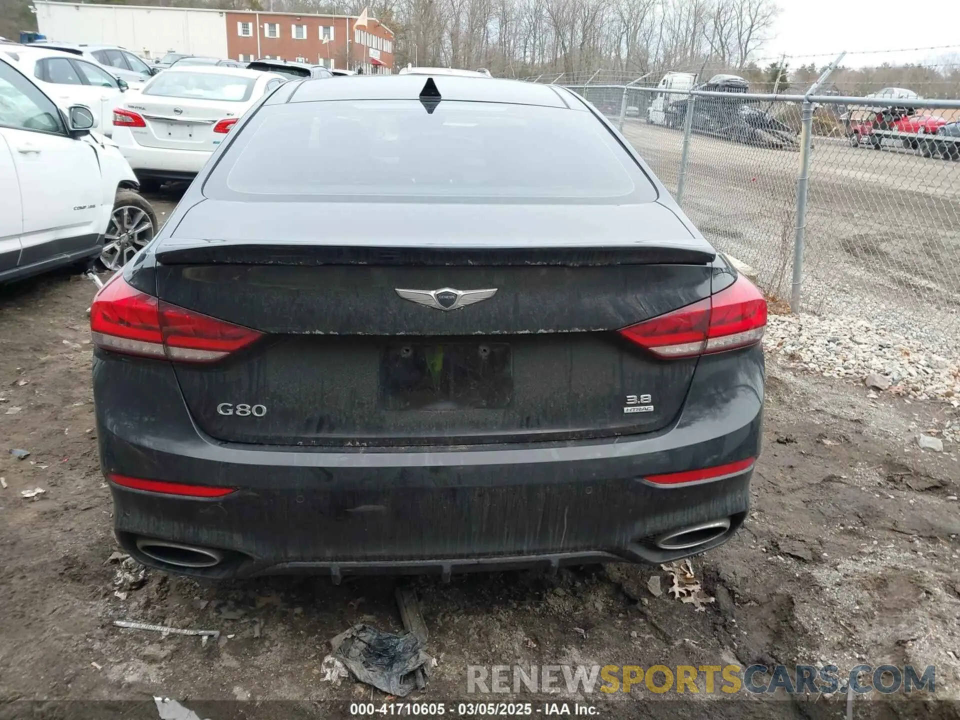 17 fotografías del automóvil dañado KMTFN4JE5KU320344 GENESIS G80 2019