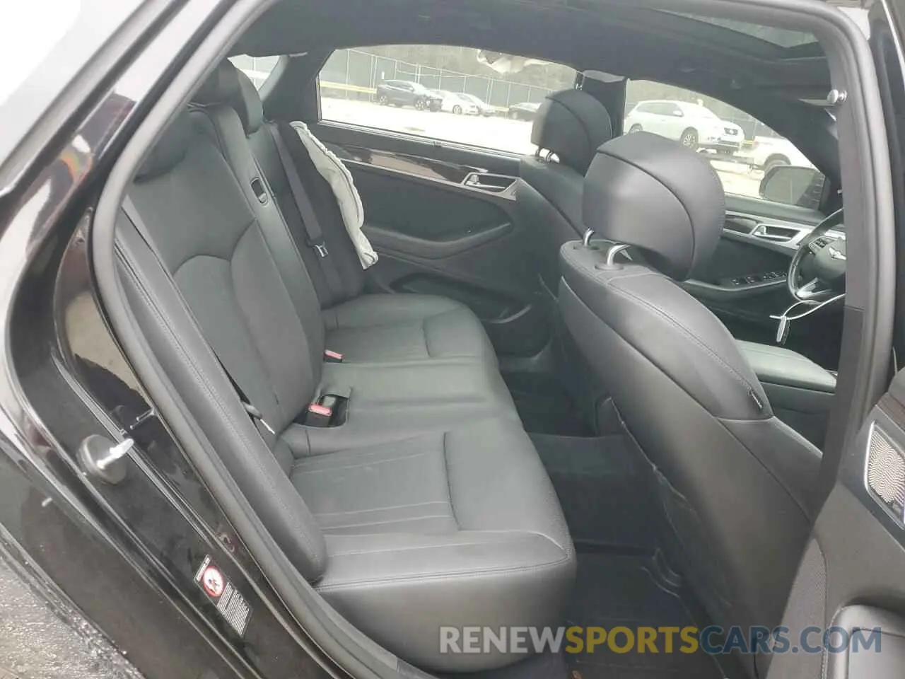 10 fotografías del automóvil dañado KMTFN4JE7LU338121 GENESIS G80 2020