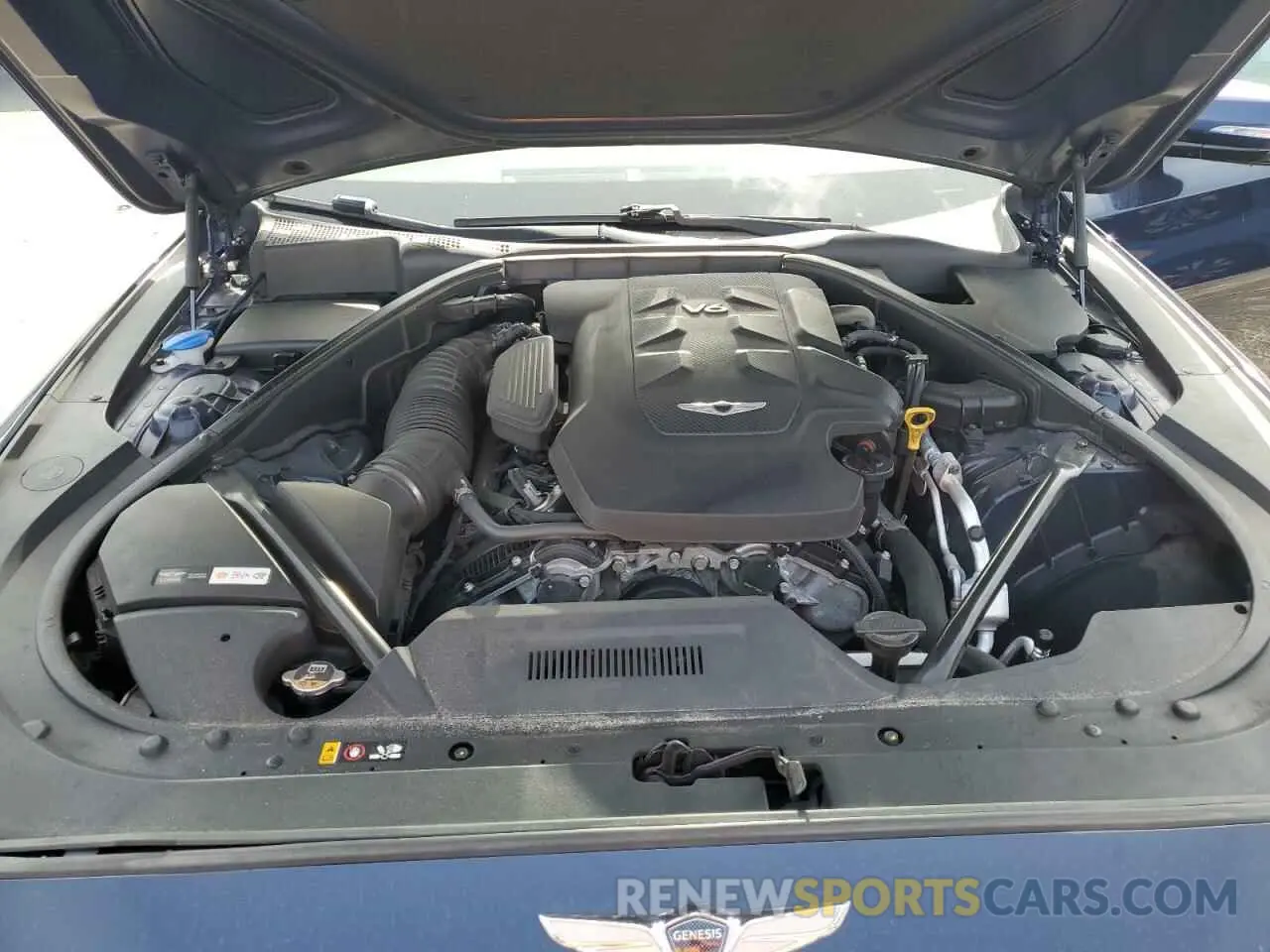 11 fotografías del automóvil dañado KMTFN4JEXLU337108 GENESIS G80 2020