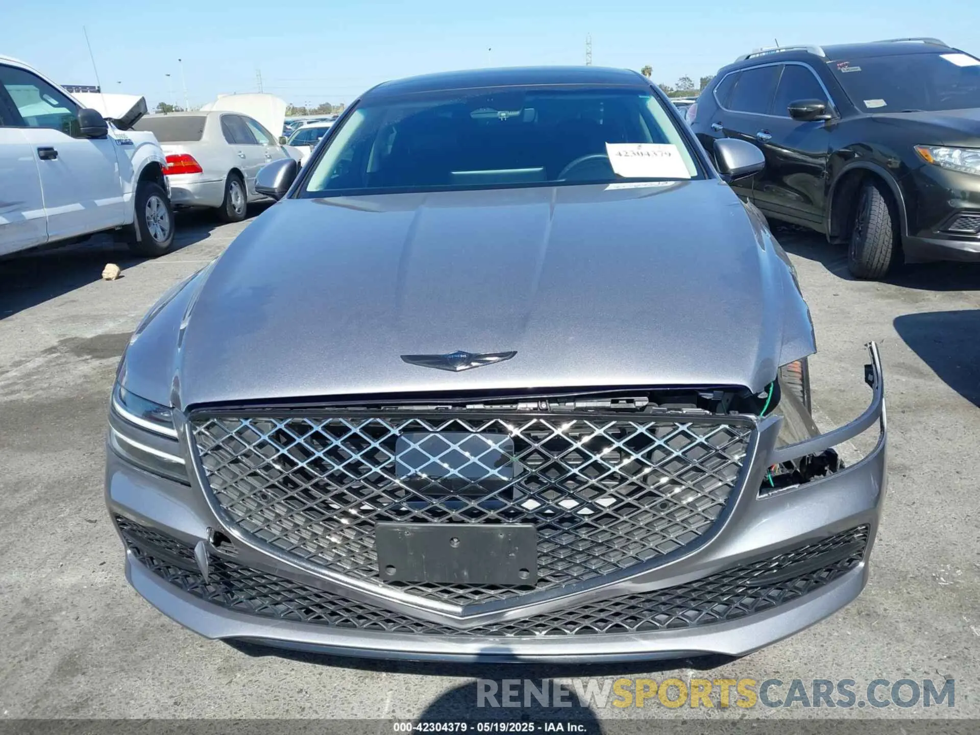12 fotografías del automóvil dañado KMTGB4SC7MU046660 GENESIS G80 2021