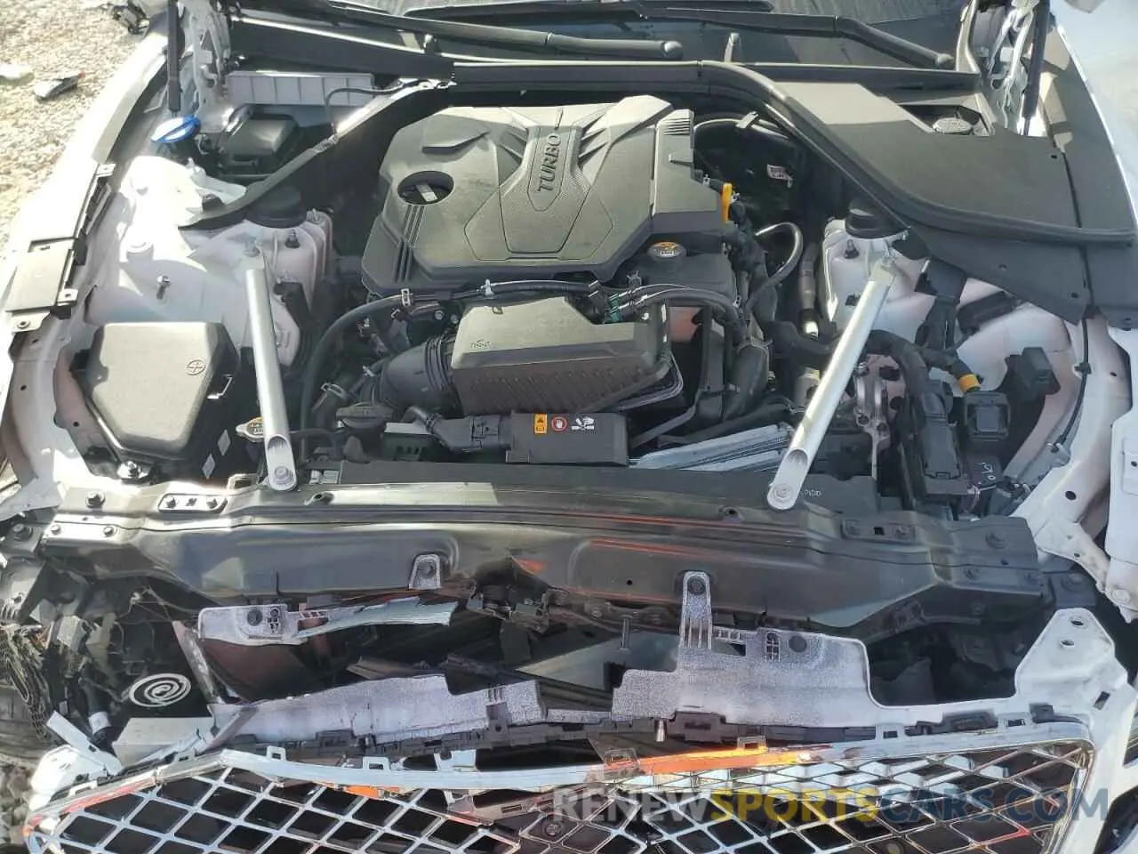 11 fotografías del automóvil dañado KMTGB4SC8MU044111 GENESIS G80 2021
