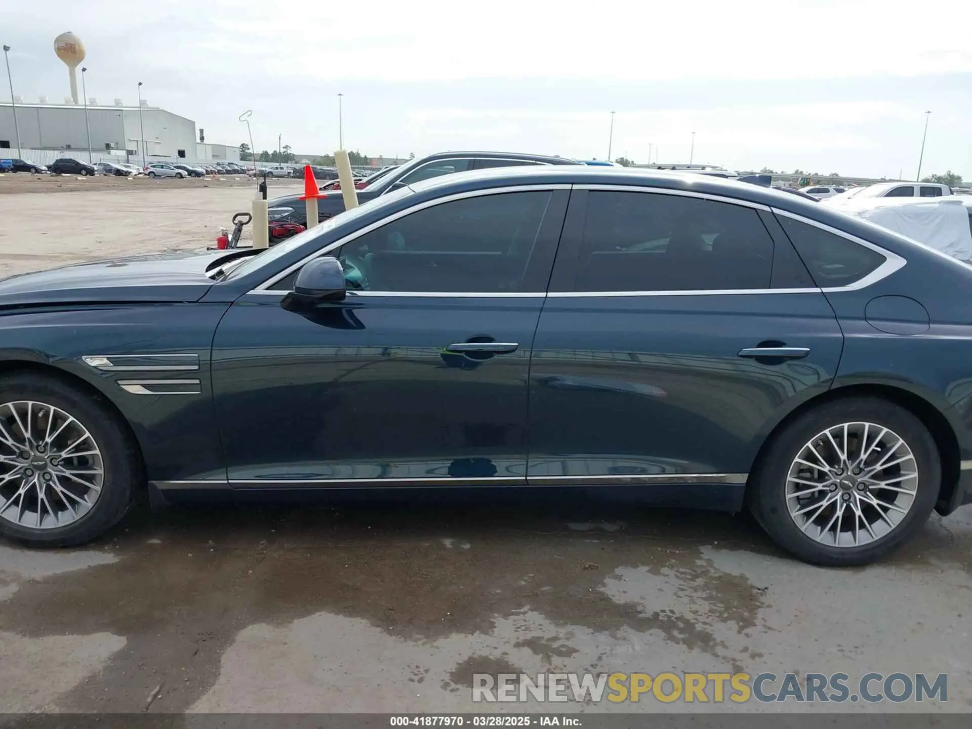 15 fotografías del automóvil dañado KMTGB4SC8MU073253 GENESIS G80 2021