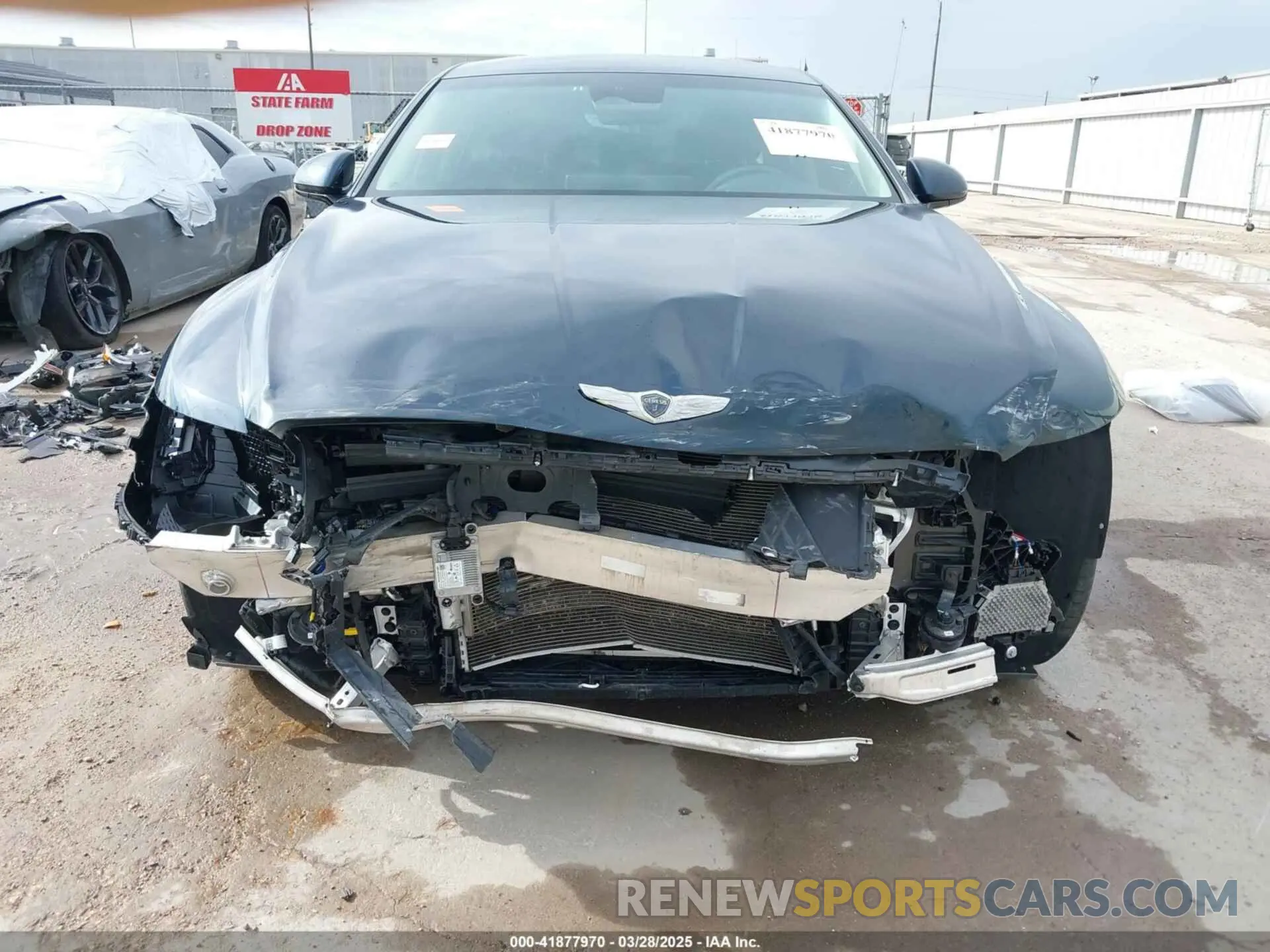 6 fotografías del automóvil dañado KMTGB4SC8MU073253 GENESIS G80 2021