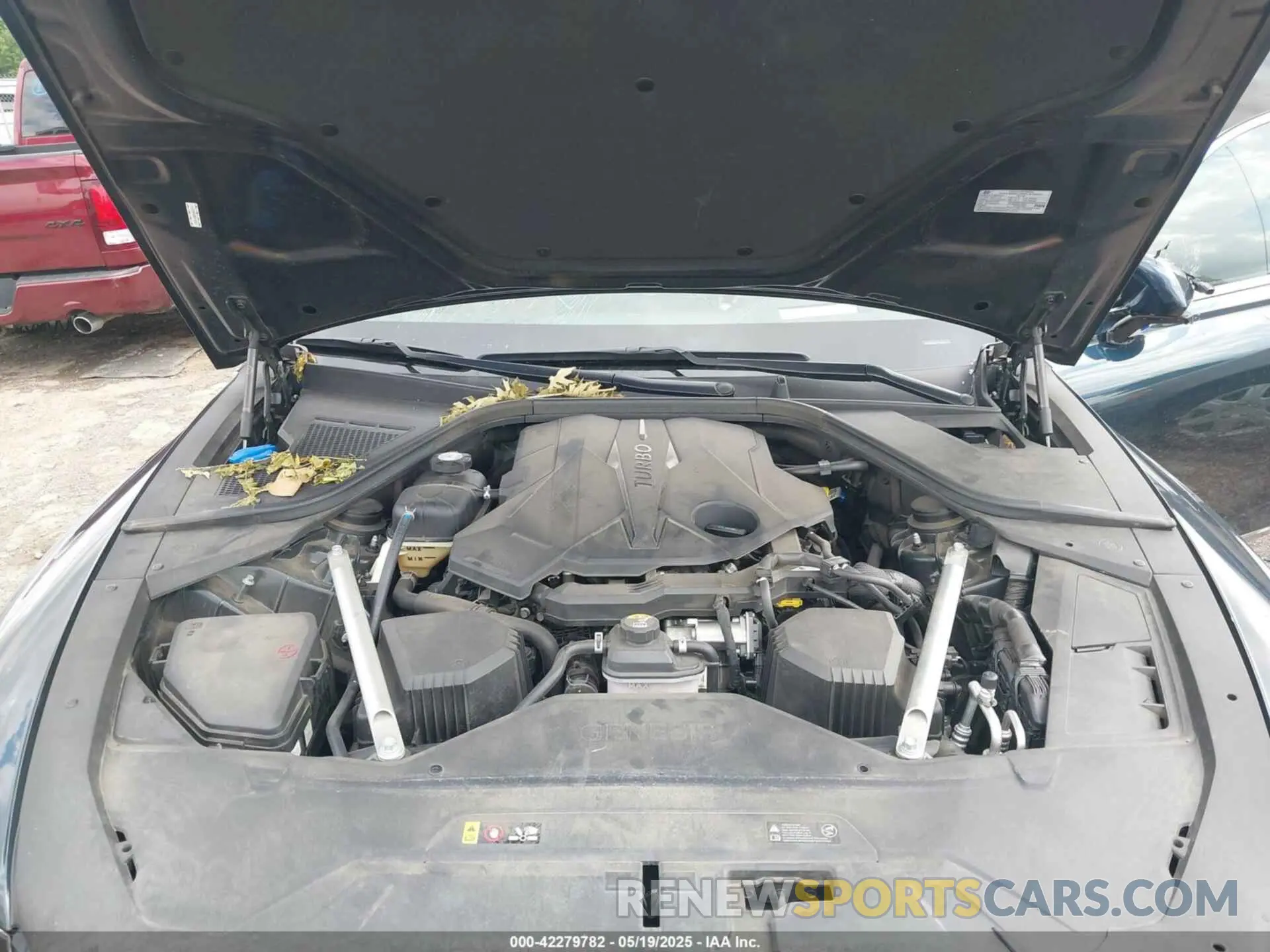 10 fotografías del automóvil dañado KMTGC4SD0MU081577 GENESIS G80 2021