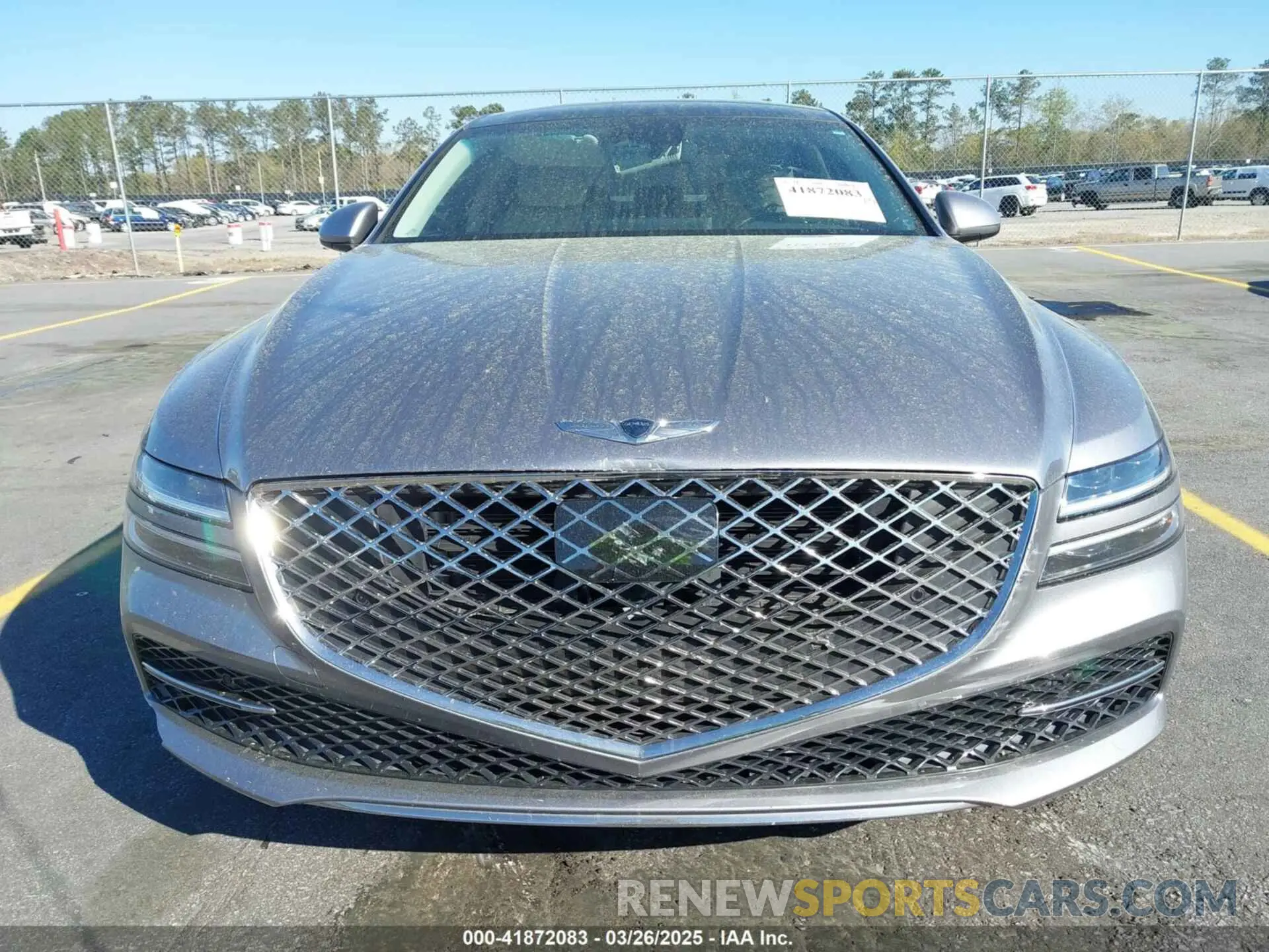 13 fotografías del automóvil dañado KMTGB4SC8NU104440 GENESIS G80 2022