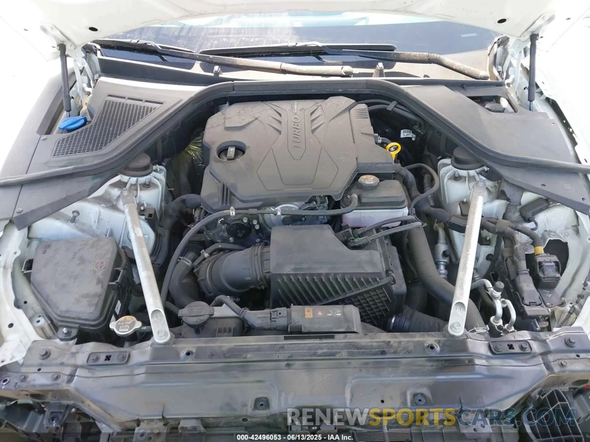 10 fotografías del automóvil dañado KMTGB4SC9NU137558 GENESIS G80 2022