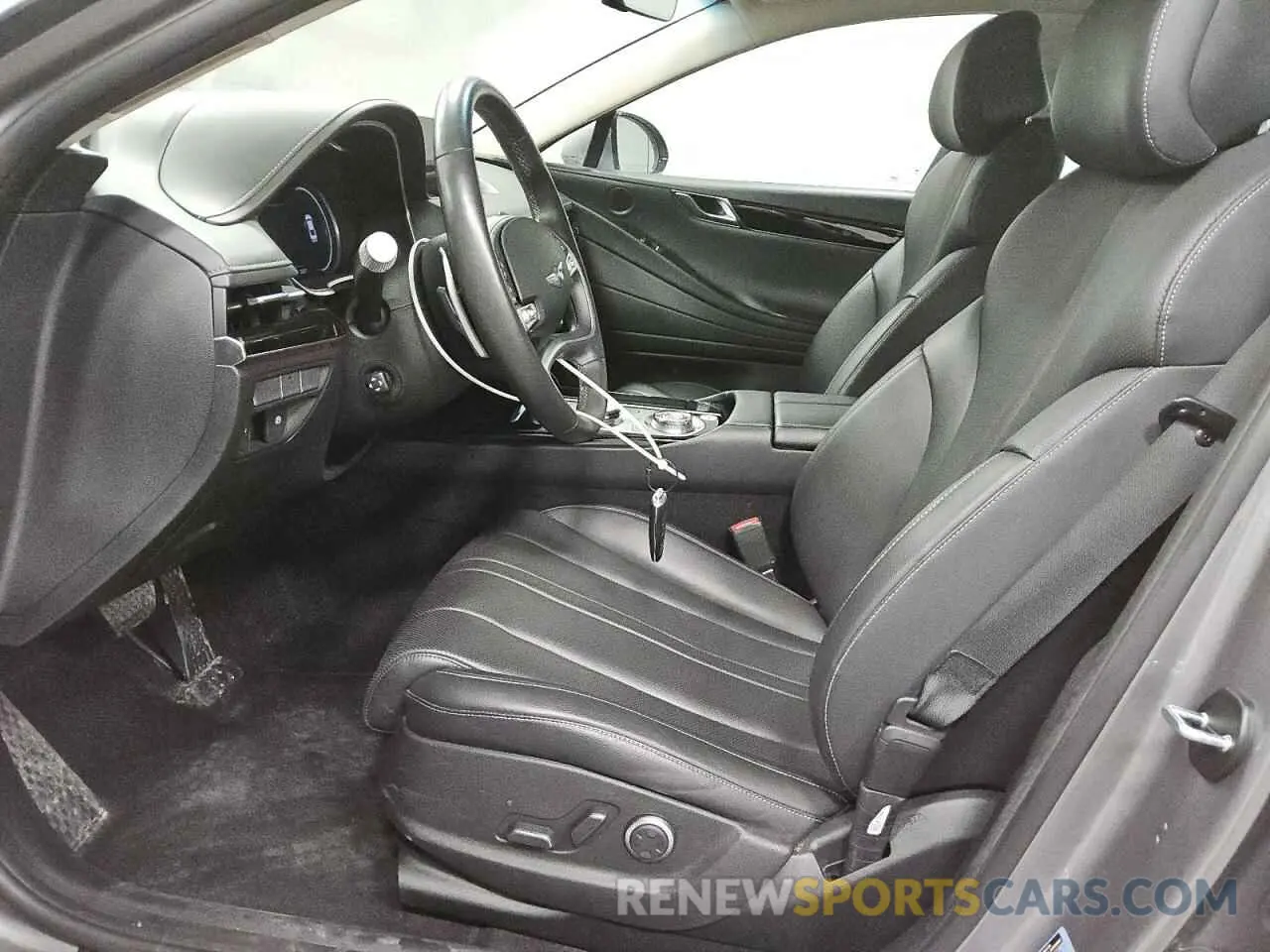 7 fotografías del automóvil dañado KMTGB4SC6PU193055 GENESIS G80 2023