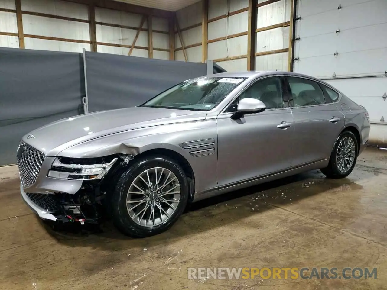 1 fotografías del automóvil dañado KMTGB4SC7PU188267 GENESIS G80 2023