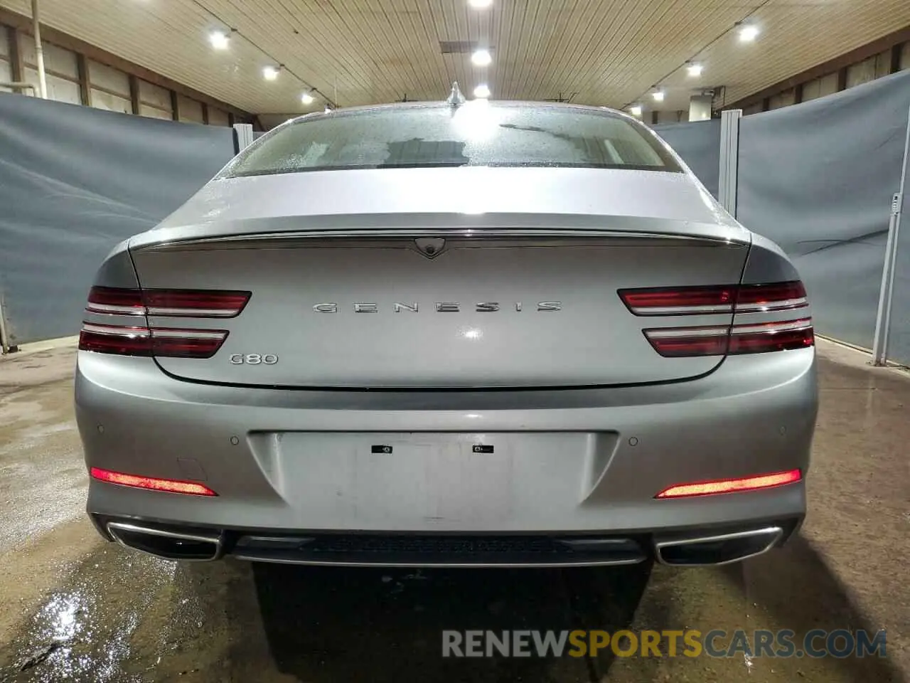 6 fotografías del automóvil dañado KMTGB4SC7PU188267 GENESIS G80 2023