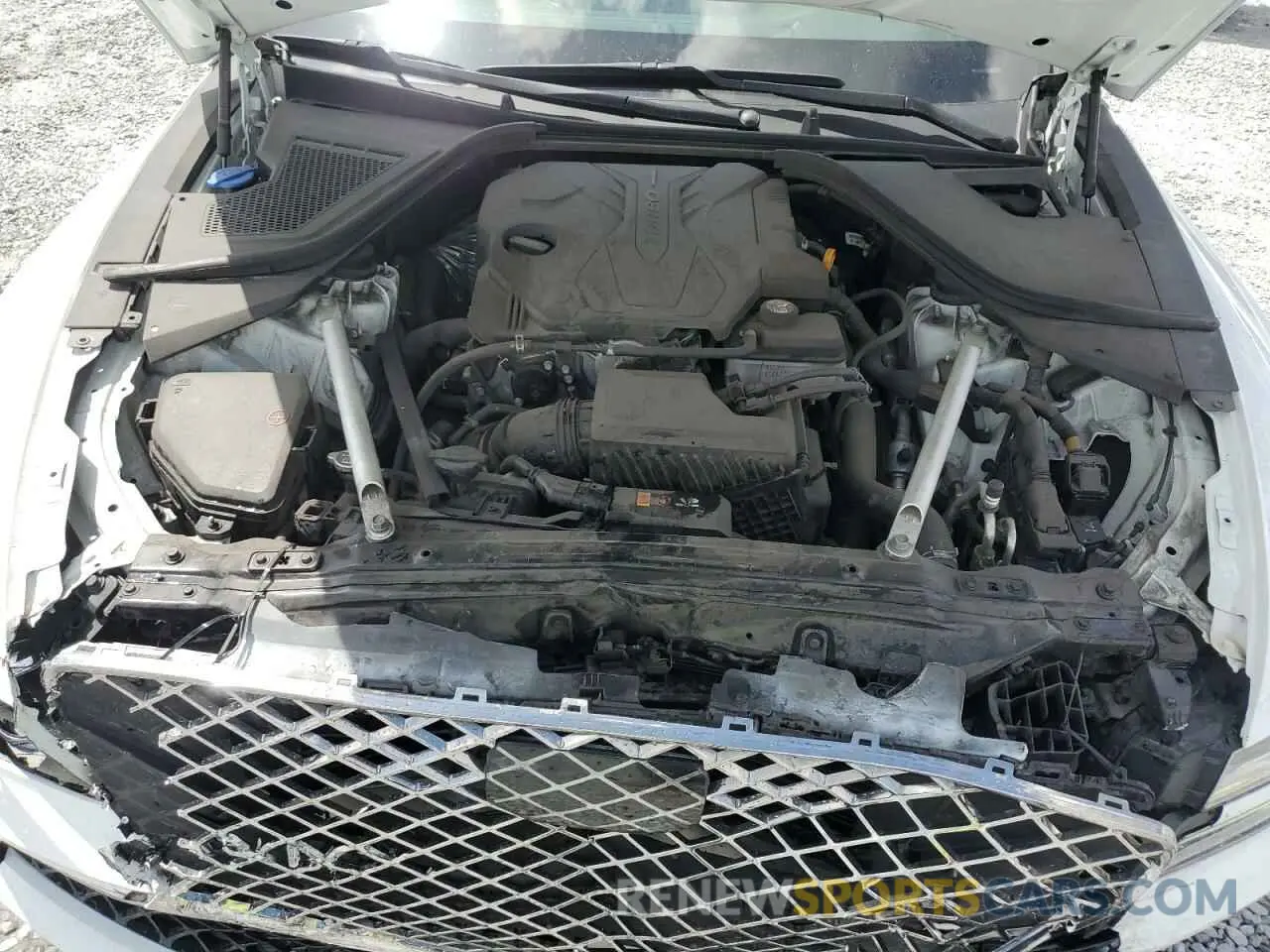 11 fotografías del automóvil dañado KMTGB4SC9PU141614 GENESIS G80 2023