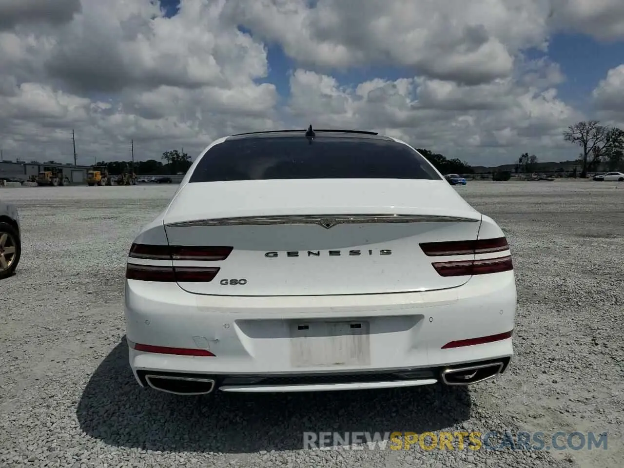 6 fotografías del automóvil dañado KMTGB4SC9PU141614 GENESIS G80 2023