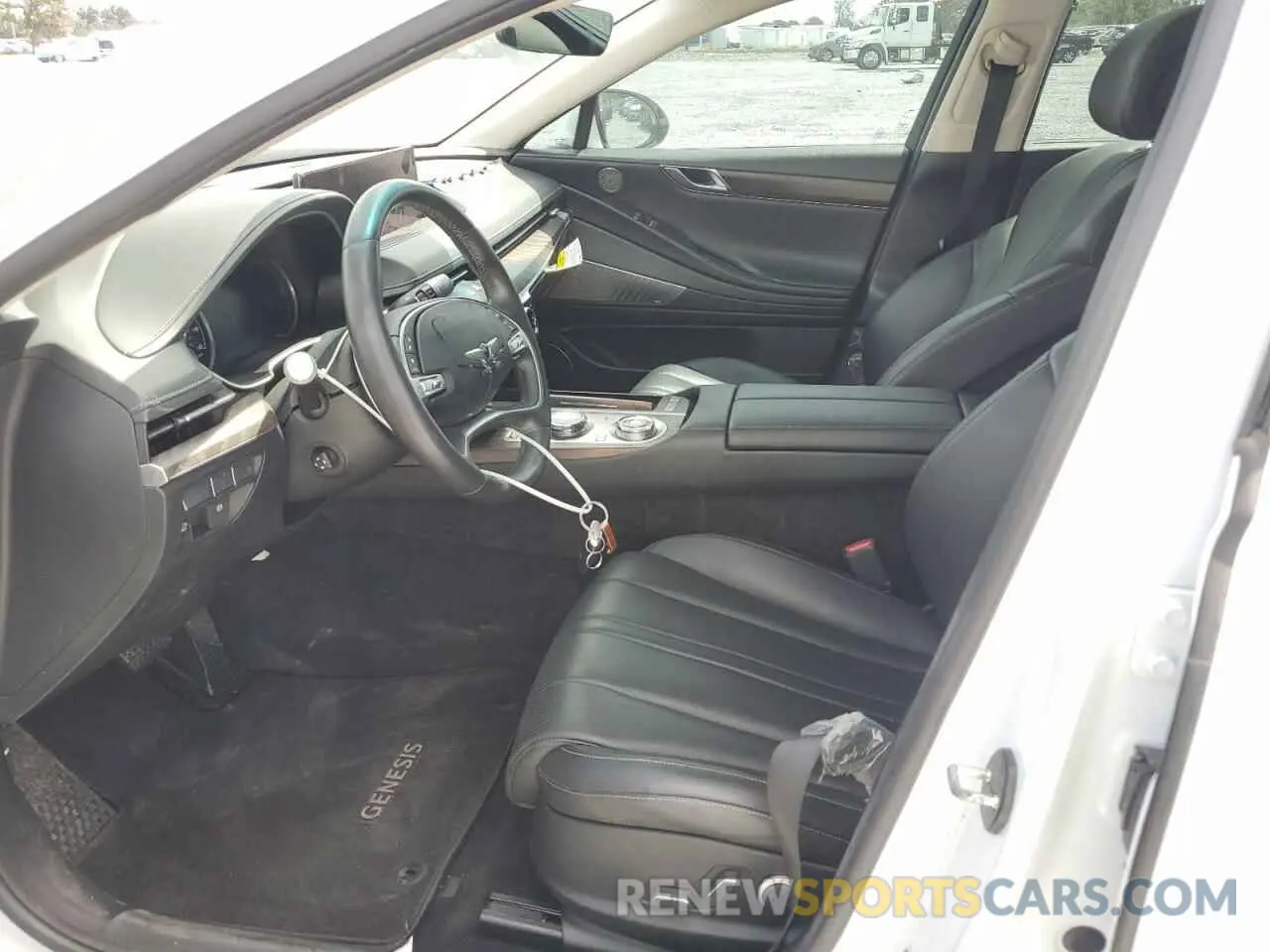 7 fotografías del automóvil dañado KMTGB4SC9PU141614 GENESIS G80 2023